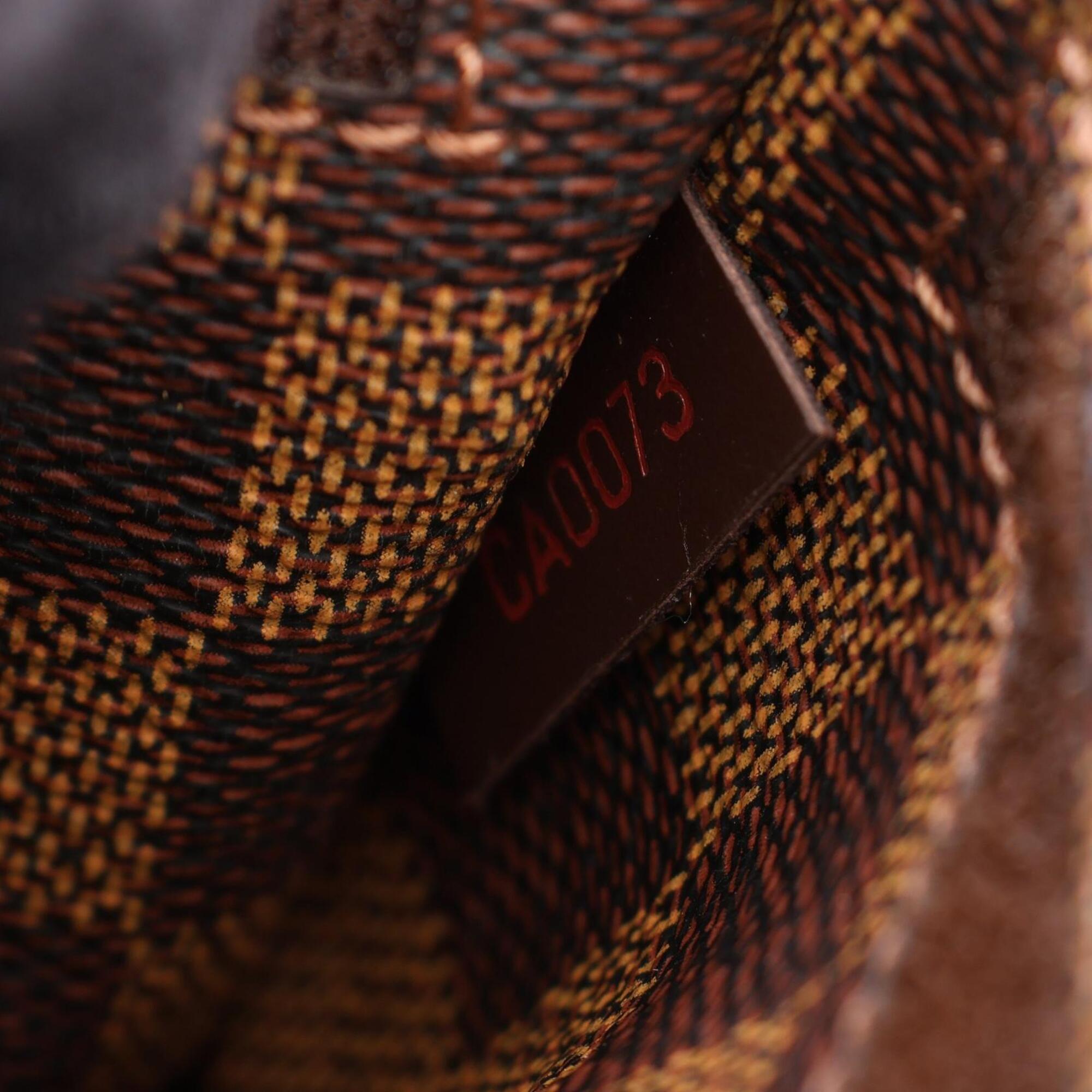 Louis Vuitton Brown Damier Canvas Coated Canvas Fanny Pack Sling Bag (Pre-Owned)
