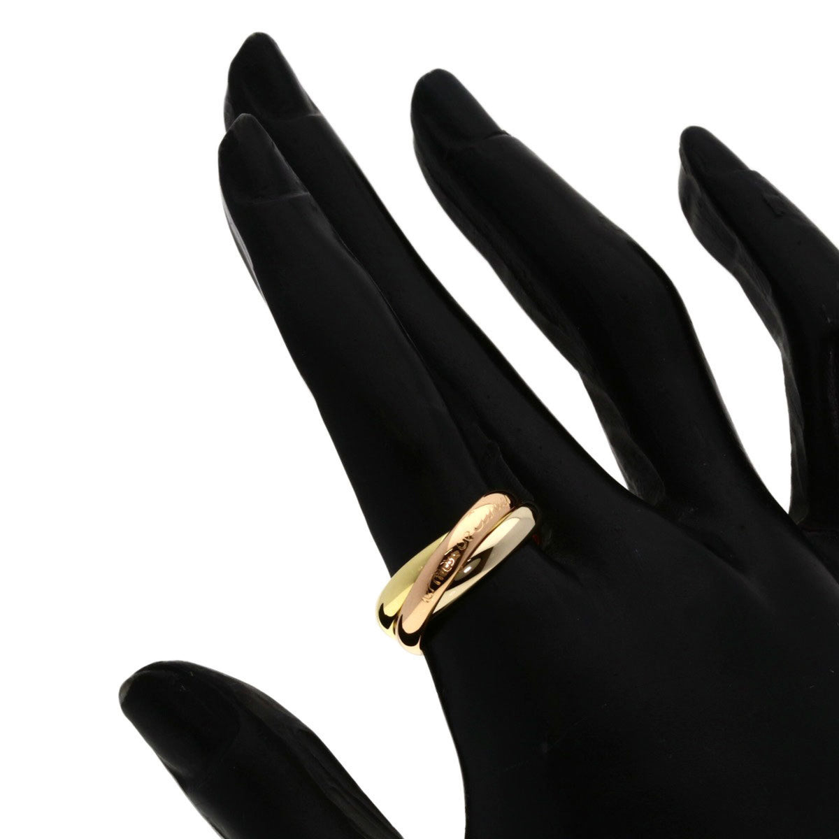 Cartier Trinity Yellow Gold (18K) Pink Gold (18K) White Gold (18K) Band Ring (Pre-Owned)