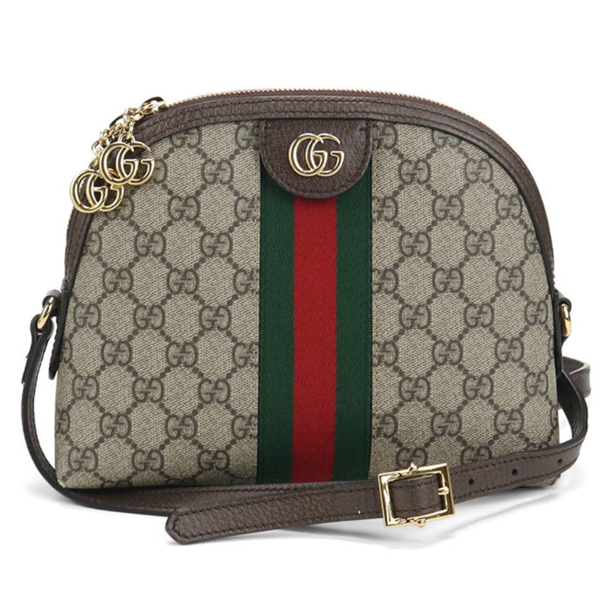 Gucci Beige Gg Supreme Shoulder Bag (Pre-Owned)
