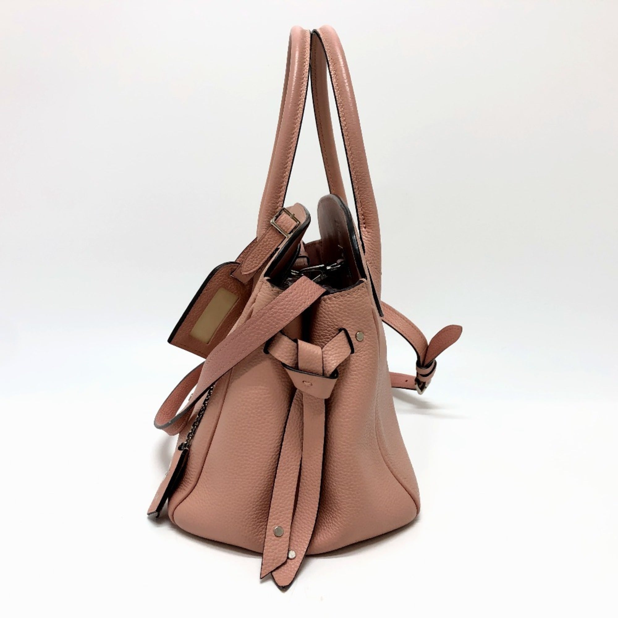 Louis Vuitton Pink Rose Poudre Leather Handbag Tote Bag (Pre-Owned)