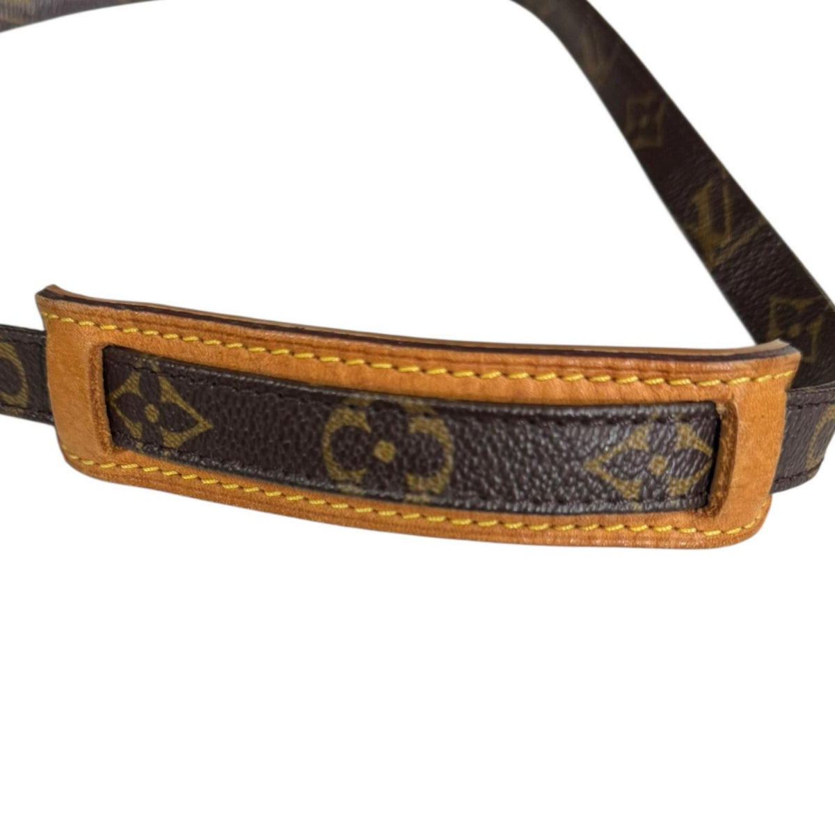 Louis Vuitton Brown Monogram Canvas Shoulder Bag (Pre-Owned)