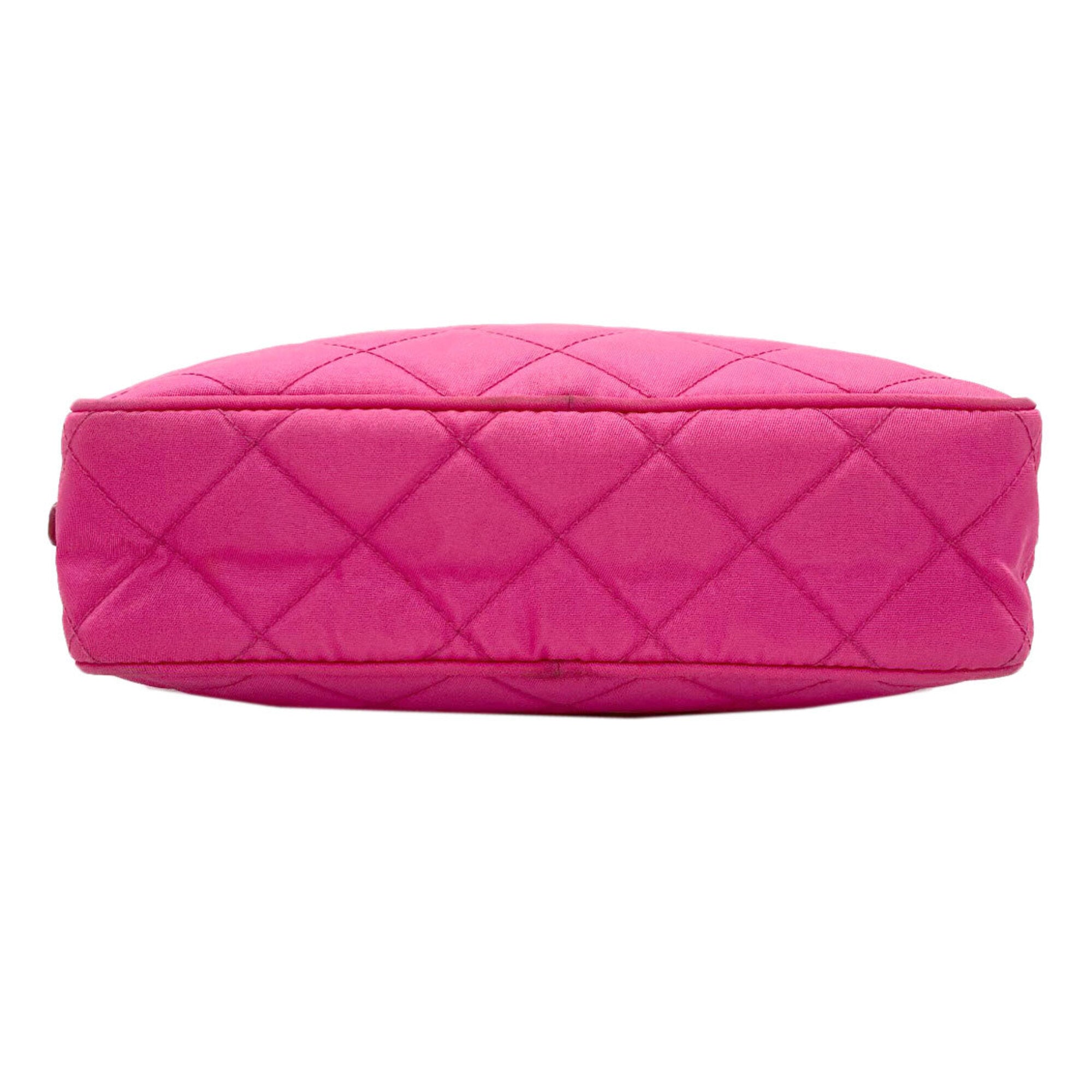 Prada Pink Nylon Shoulder Bag (Pre-Owned)
