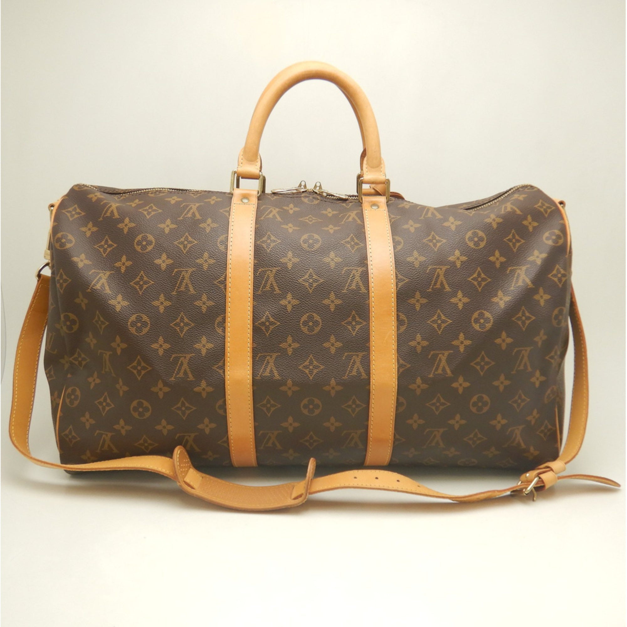 Louis Vuitton Brown Monogram Monogram Boston Bag (Pre-Owned)