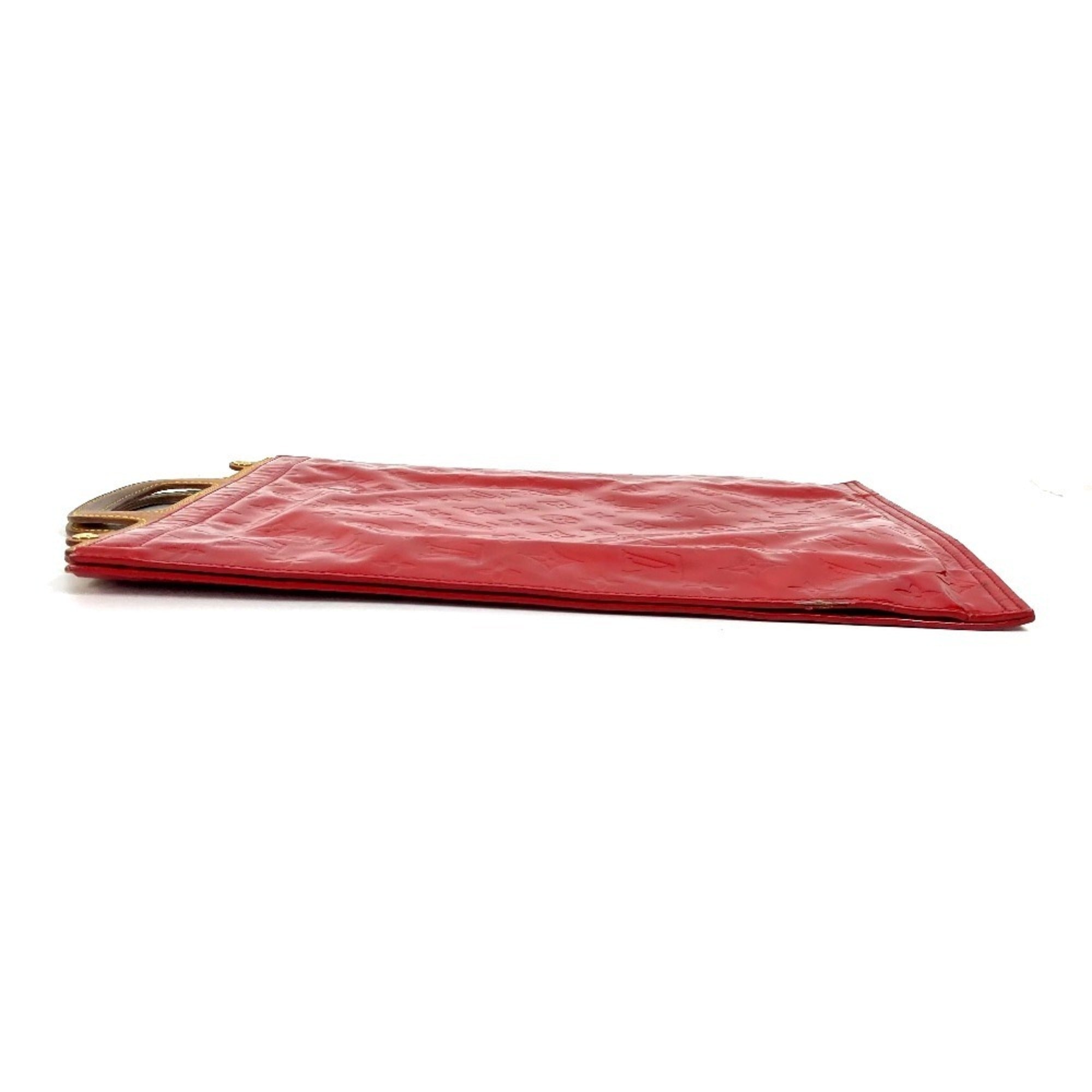 Louis Vuitton Monogram Vernis Red Color Monogram Vernis Handbag (Pre-Owned)