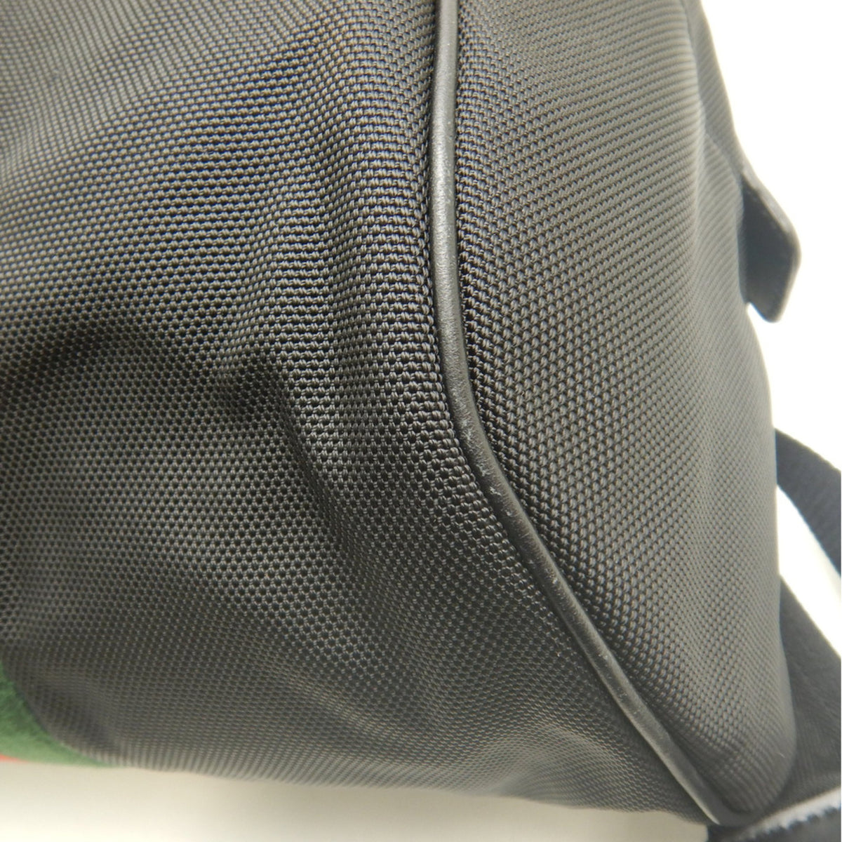Gucci Black Nylon Canvas Backpack (Pre-Owned)