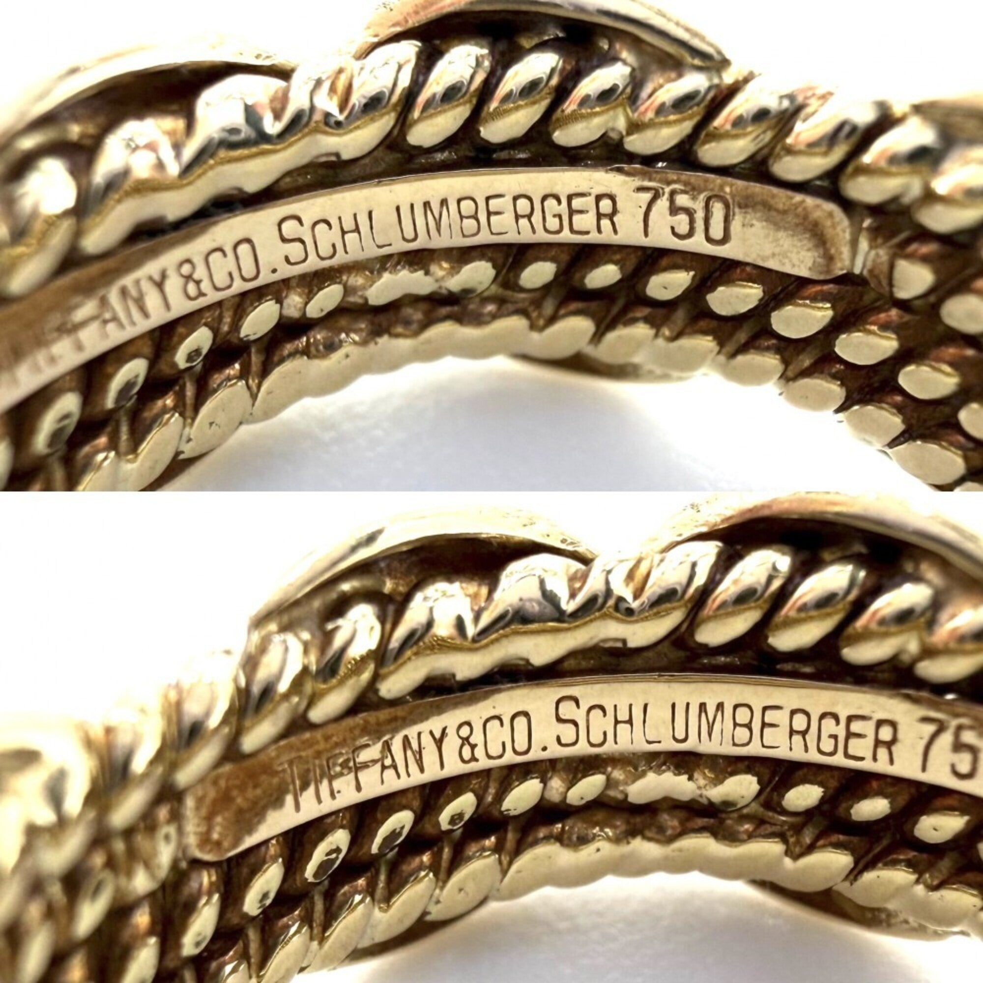 Tiffany Yellow Gold (18K) Band Ring (Pre-Owned)