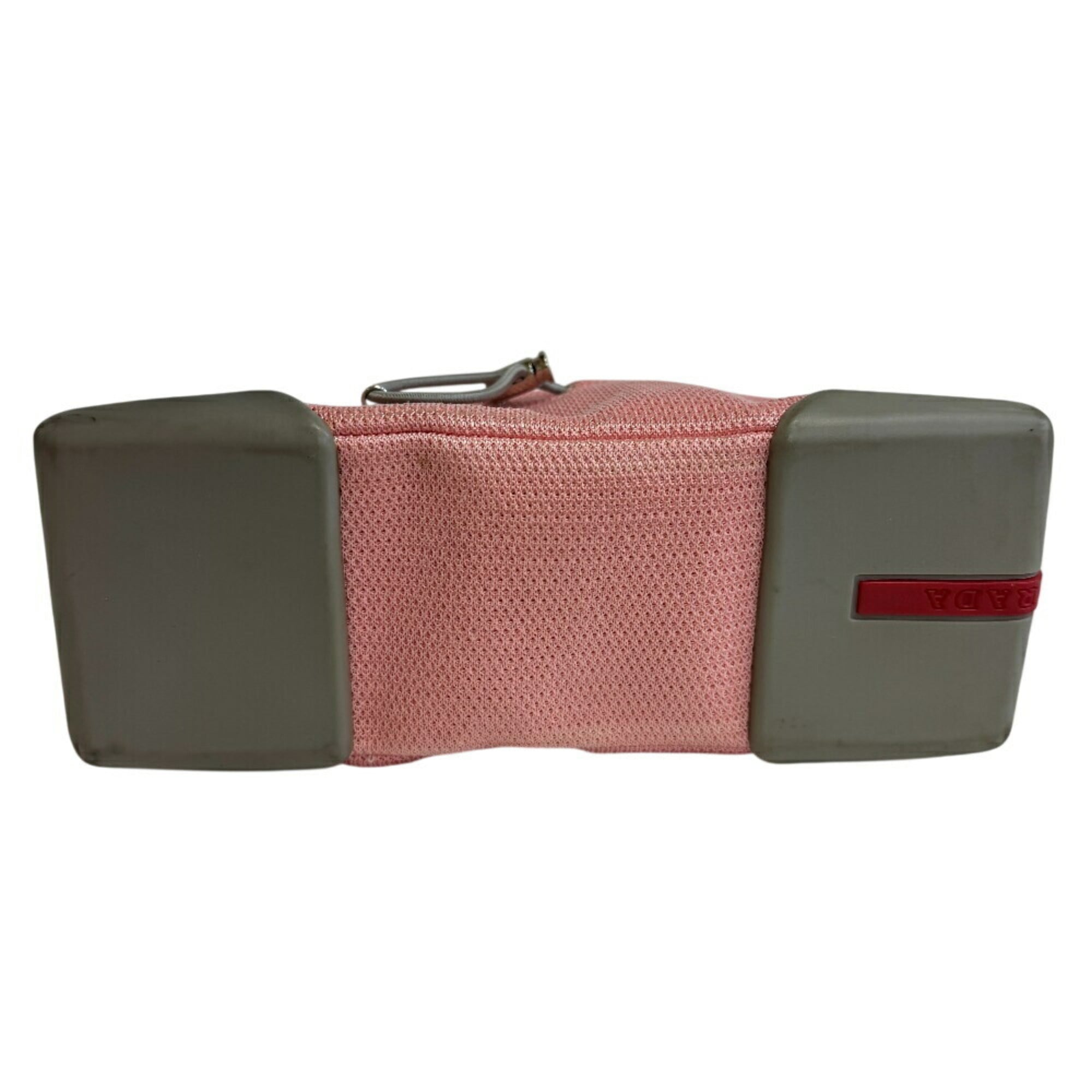 Prada Pink Nylon Shoulder Bag (Pre-Owned)