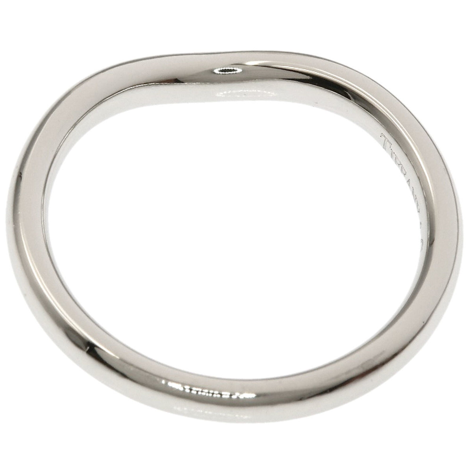 Tiffany Platinum 950 Band Ring (Pre-Owned)