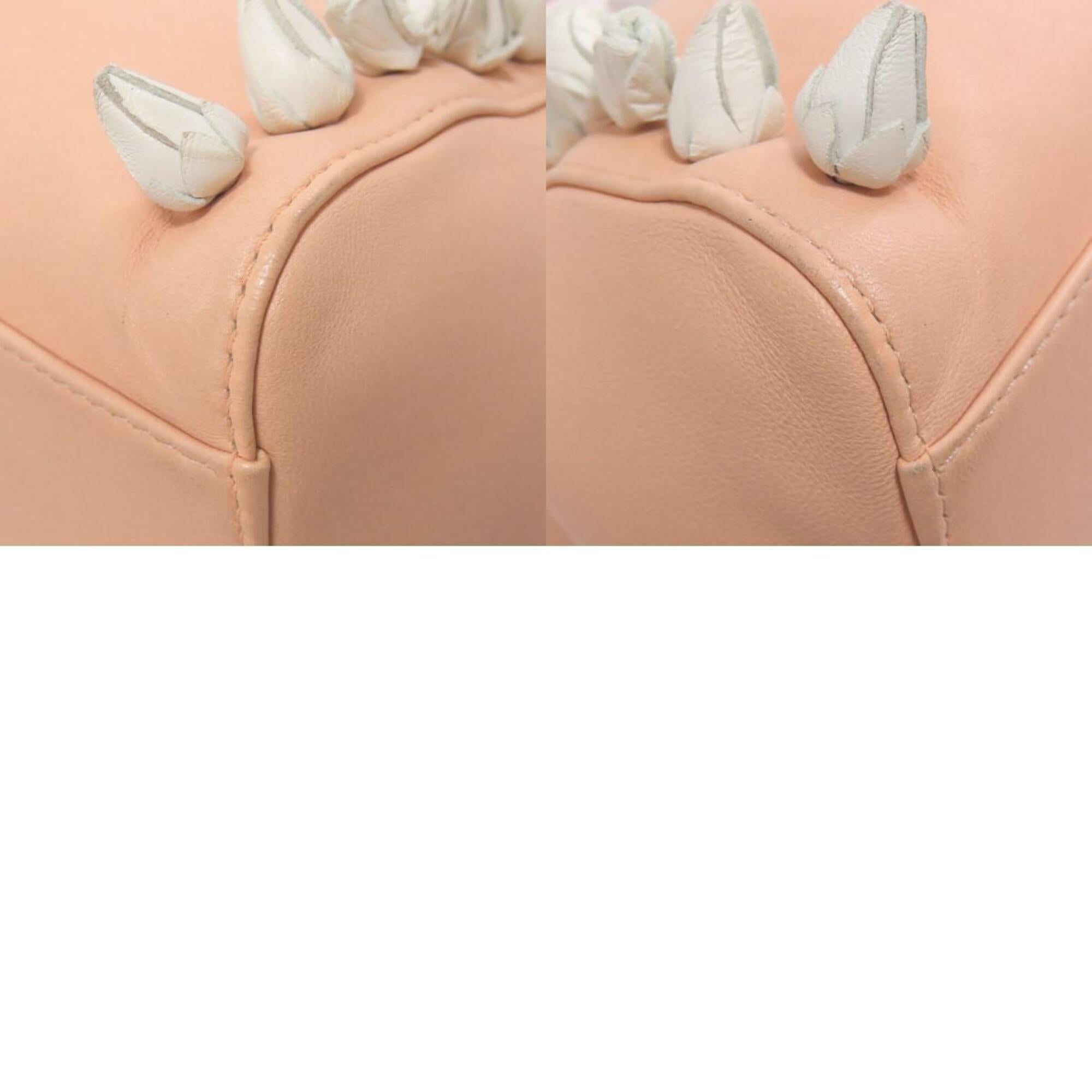 Fendi Pink Leather Handbag (Pre-Owned)