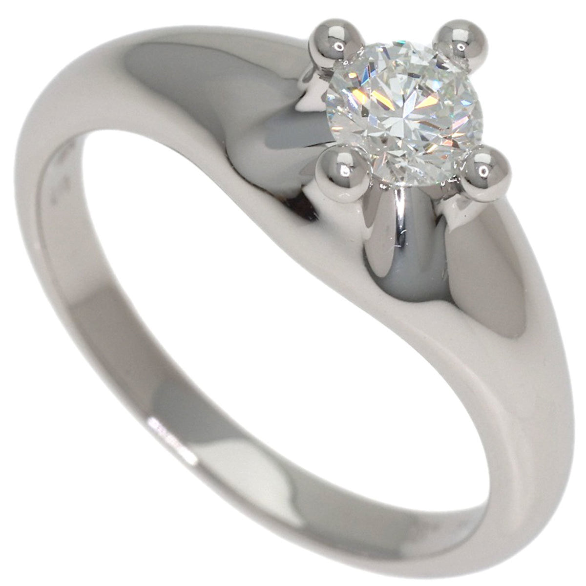 Bvlgari Platinum 950 Band Ring (Pre-Owned)
