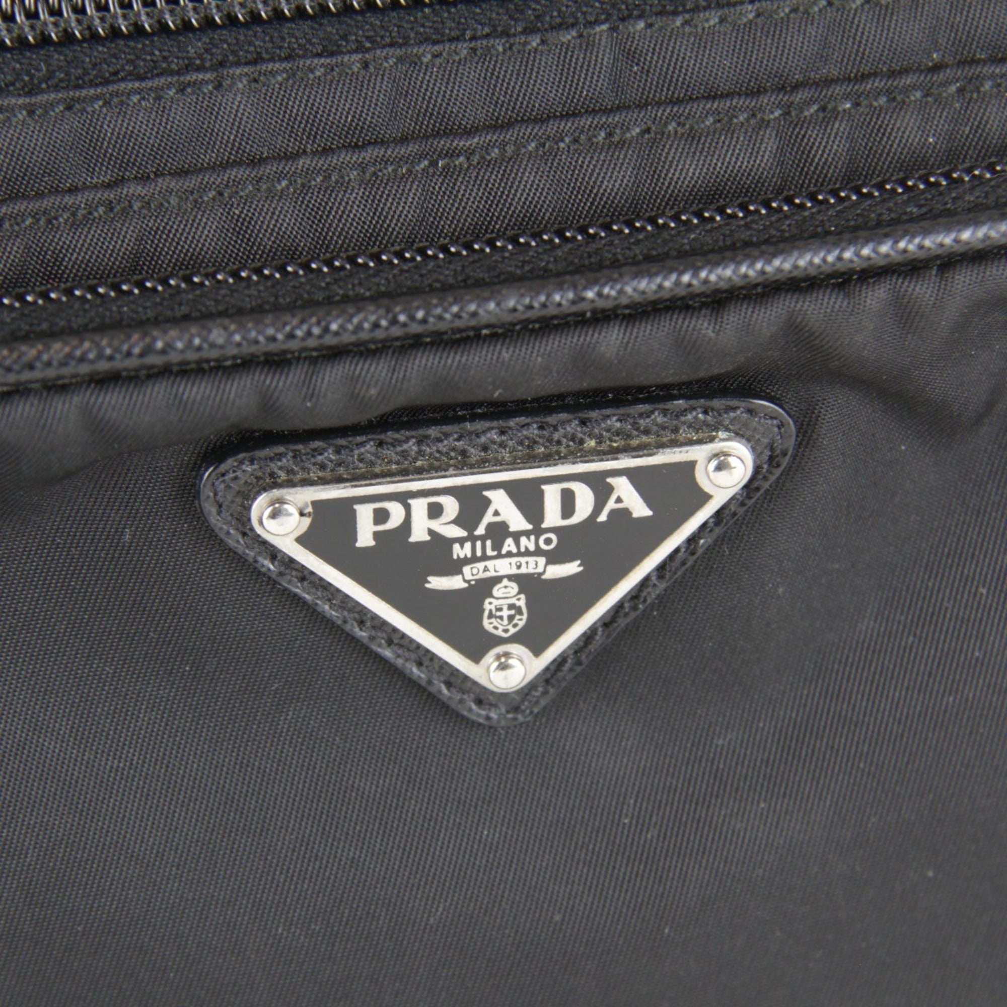 Prada Black Nylon Fanny Pack (Pre-Owned)