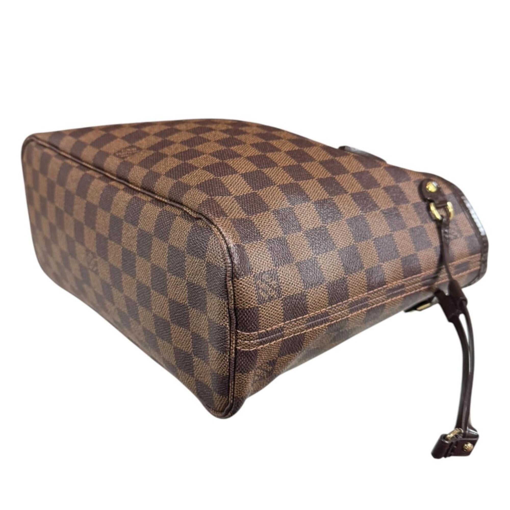 Louis Vuitton Damier Brown Damier Canvas Tote Bag (Pre-Owned)