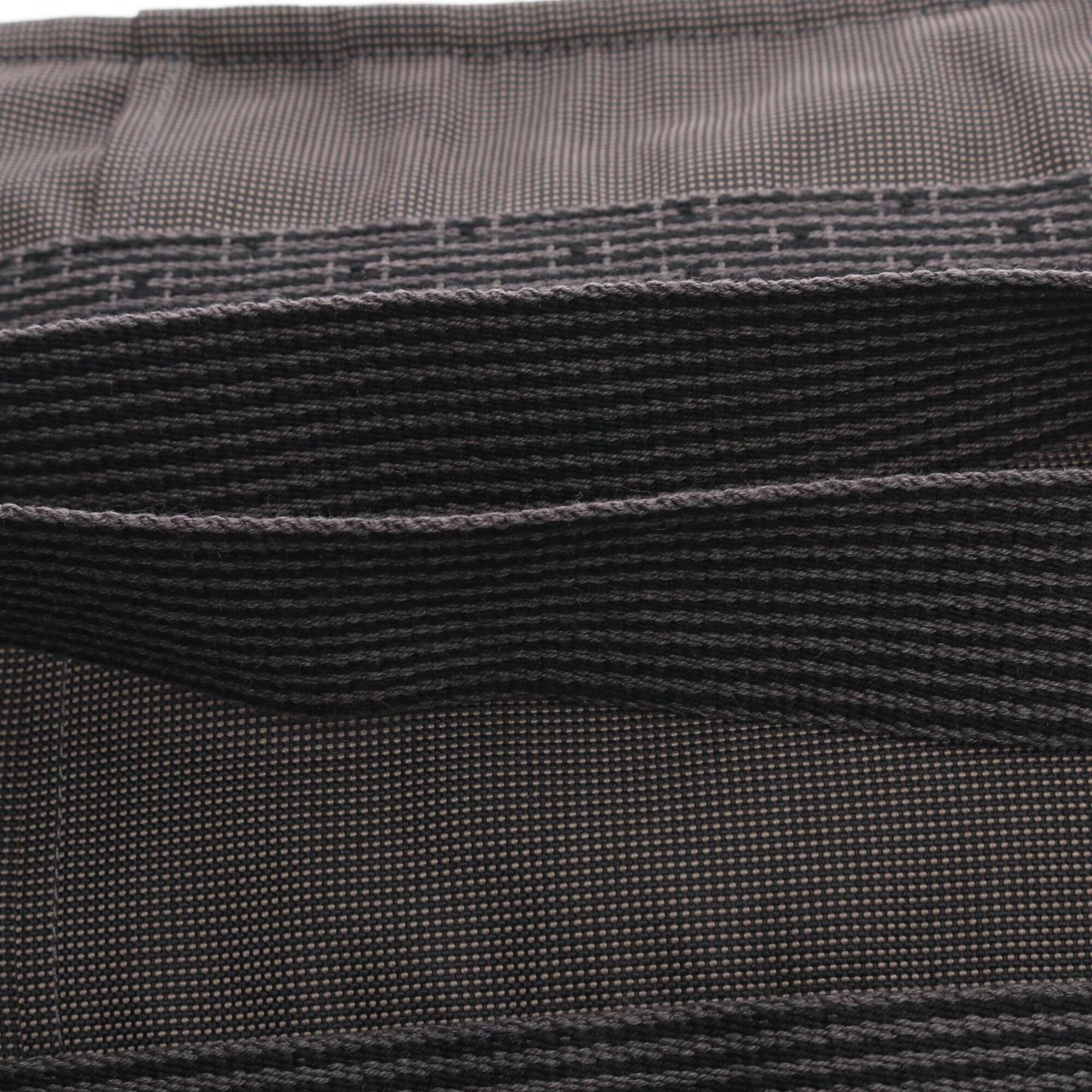 Hermes Gray Nylon Canvas Backpack Handbag (Pre-Owned)