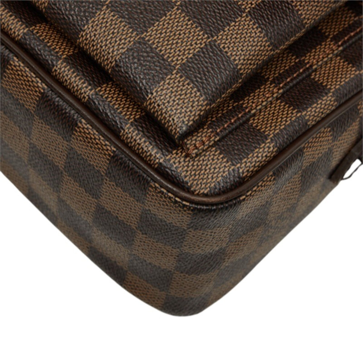 Louis Vuitton Damier Brown Pvc Leather Shoulder Bag (Pre-Owned)