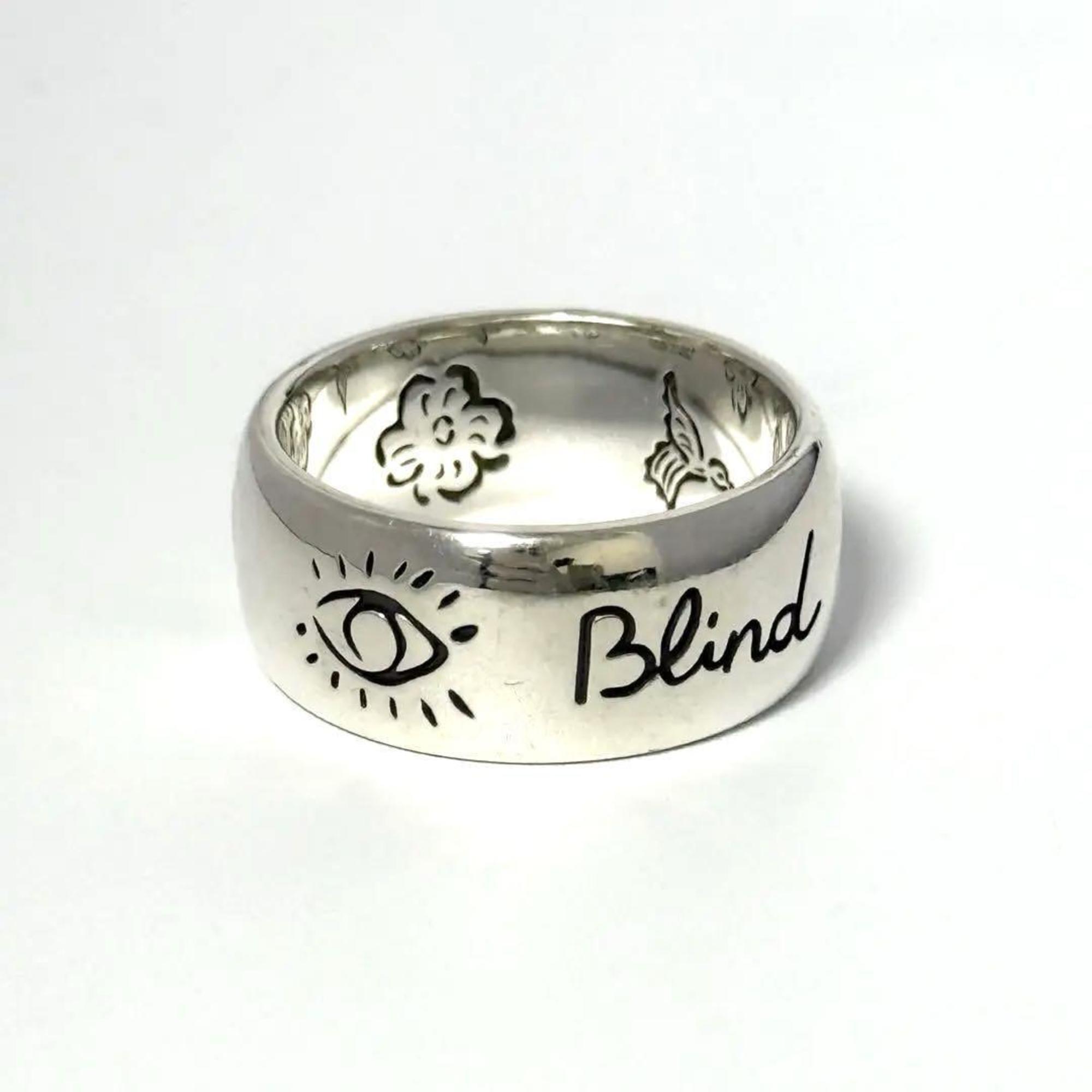 Gucci Silver 925 Band Ring (Pre-Owned)