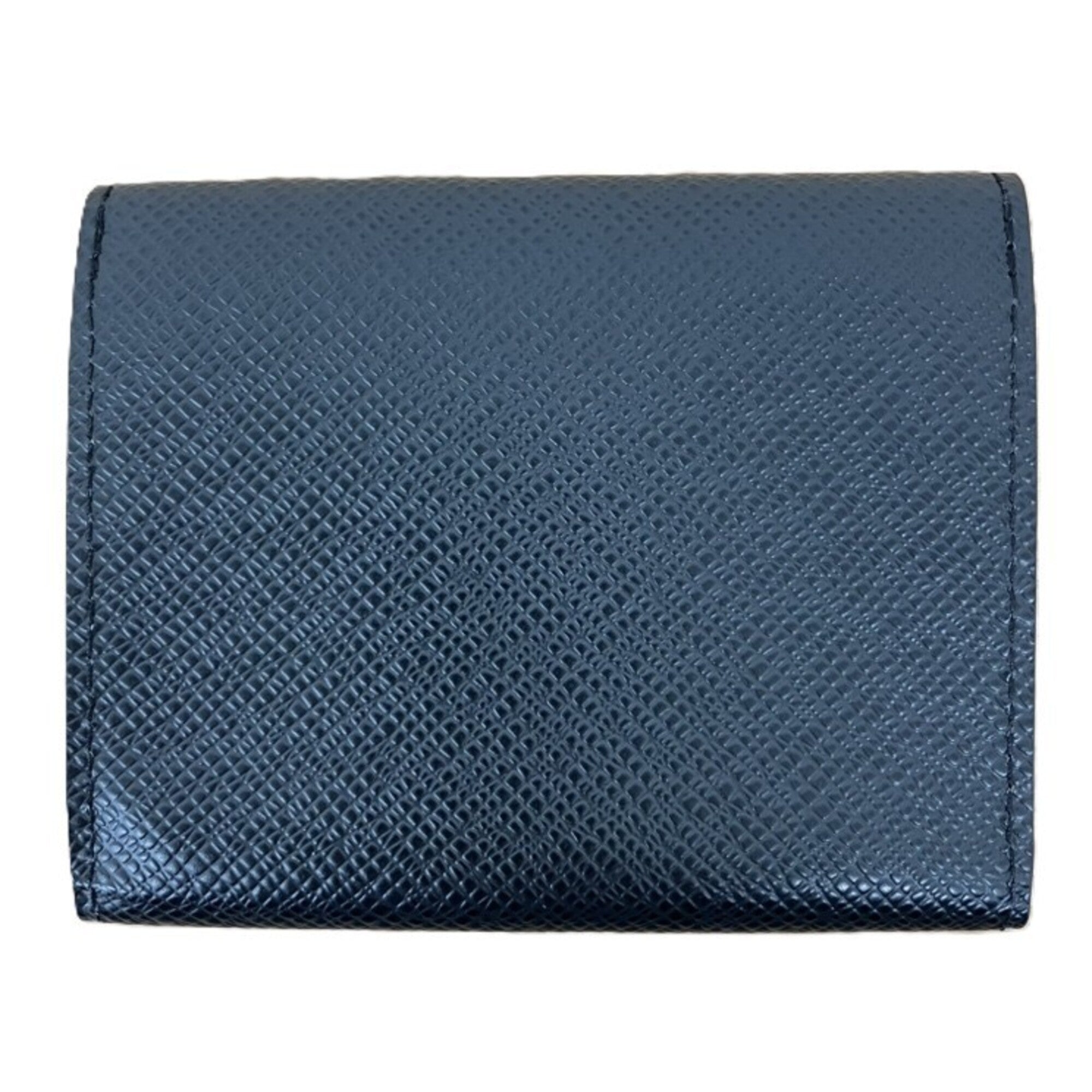 Louis Vuitton Black Leather Coin Purse/Coin Case (Pre-Owned)