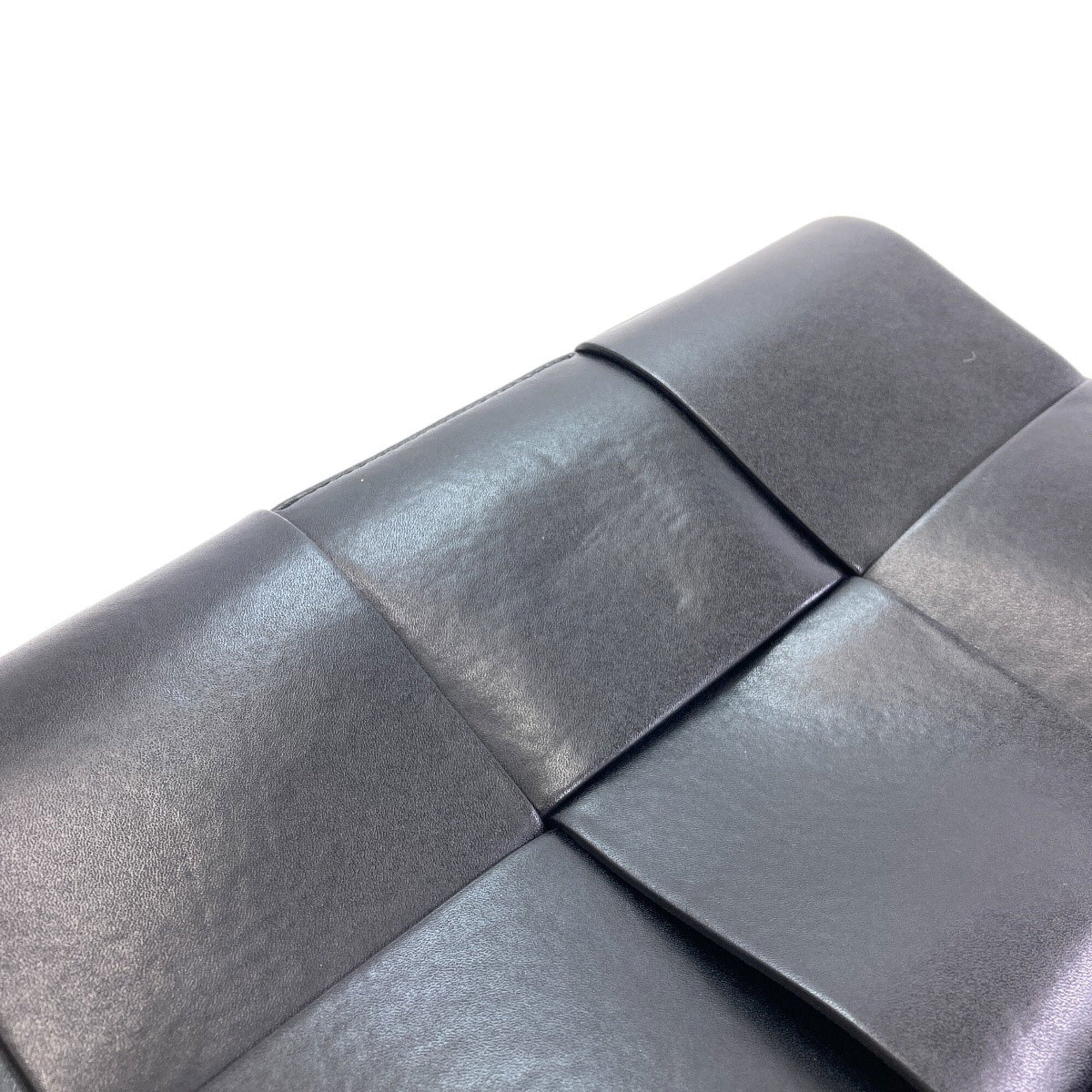 Bottega Veneta Black Leather Tote Bag (Pre-Owned)