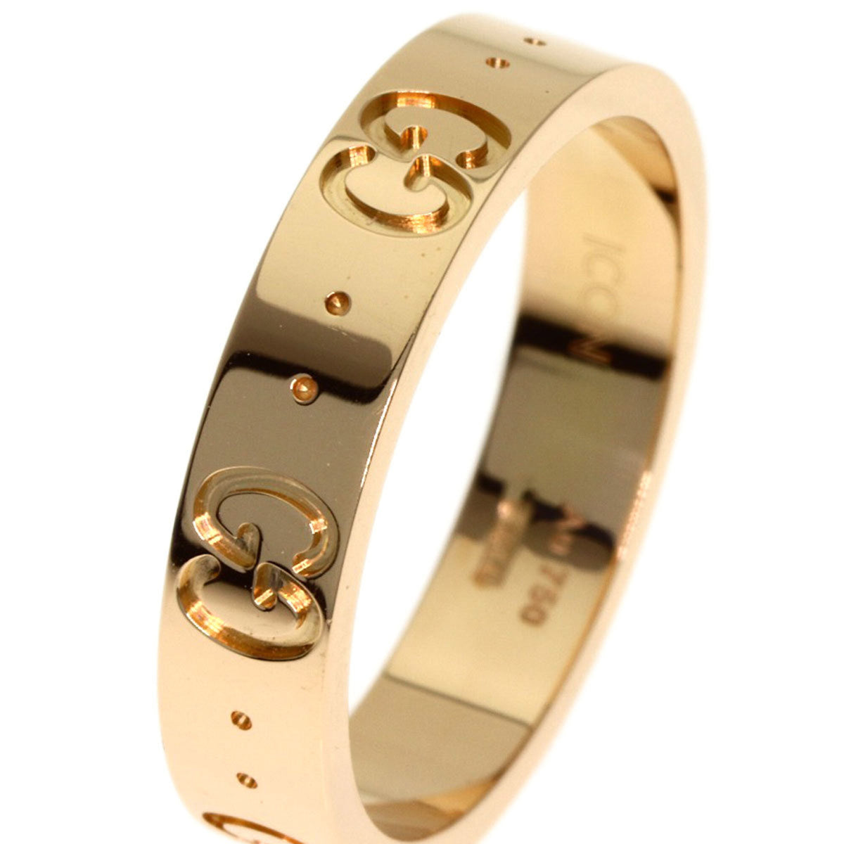 Gucci Pink Gold (18K) Band Ring (Pre-Owned)