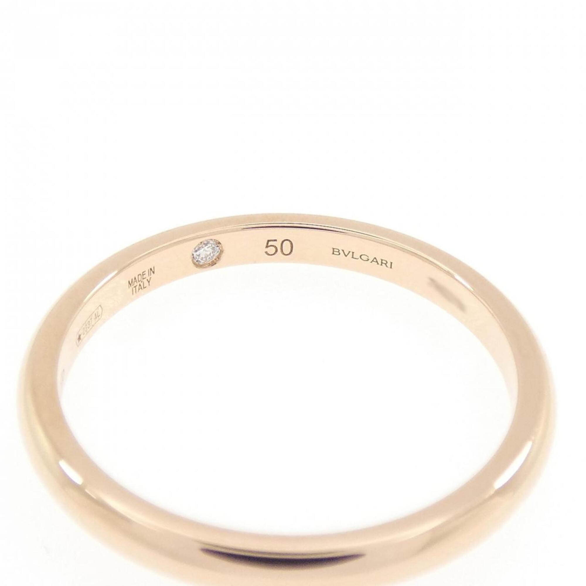 Bvlgari Pink Gold Pink Gold (18K) Band Ring (Pre-Owned)