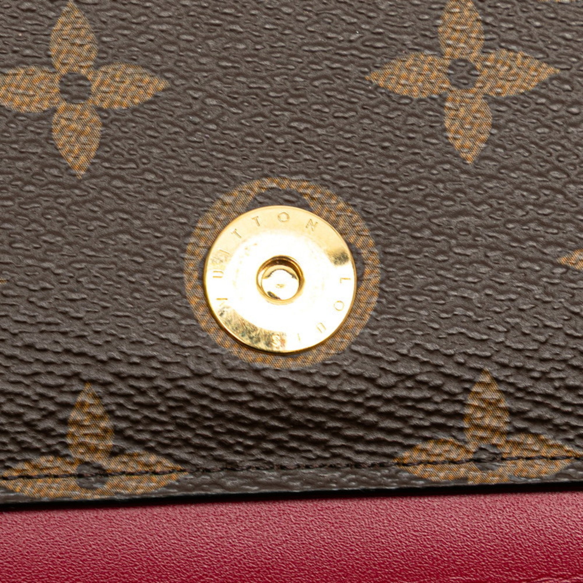 Louis Vuitton Monogram Brown Fuchsia Monogram Monogram Shoulder Bag (Pre-Owned)