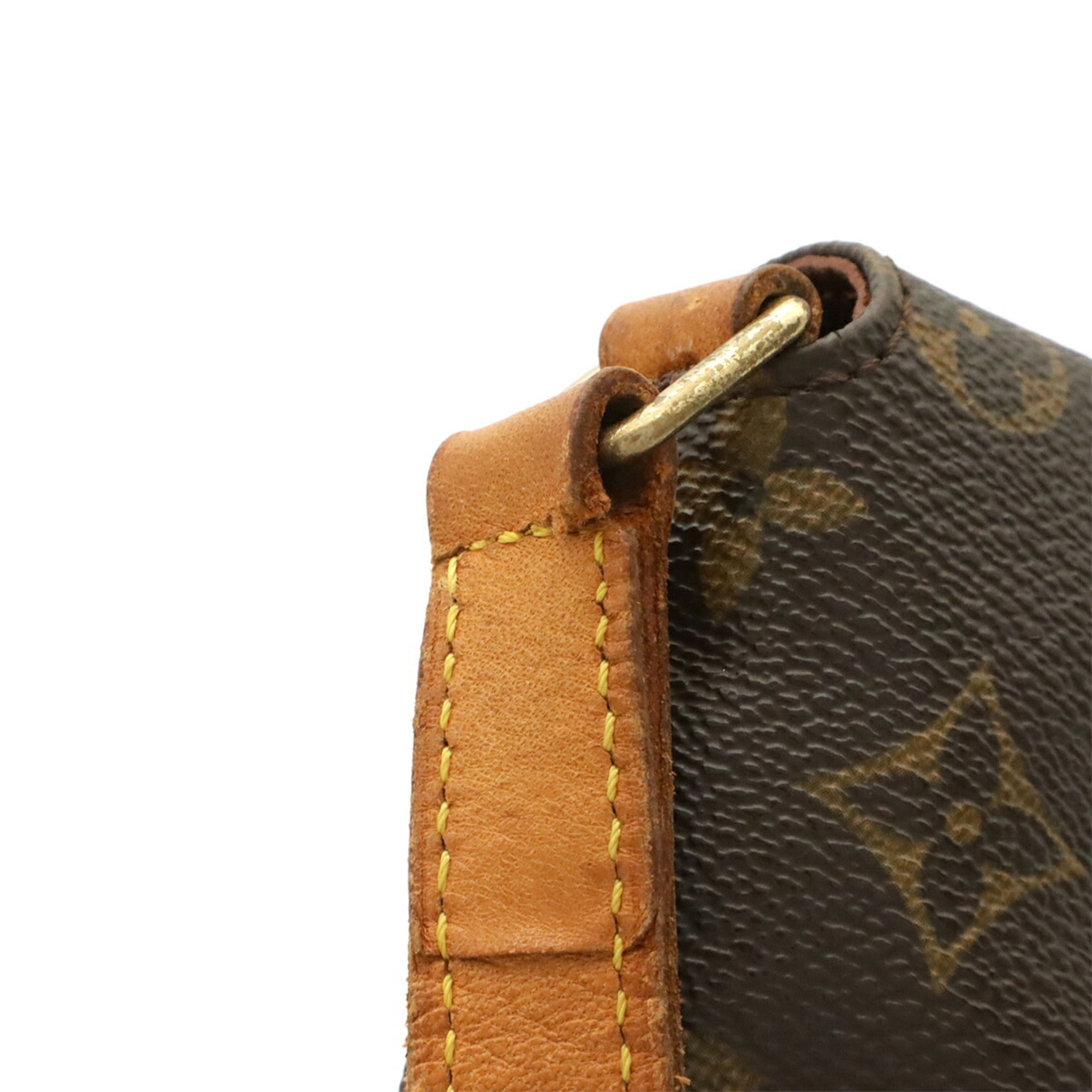 Louis Vuitton Brown Monogram Shoulder Bag (Pre-Owned)