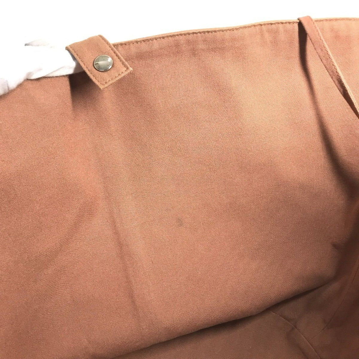 Hermes Brown Cotton Beach Bag Shoulder Bag Tote Bag (Pre-Owned)