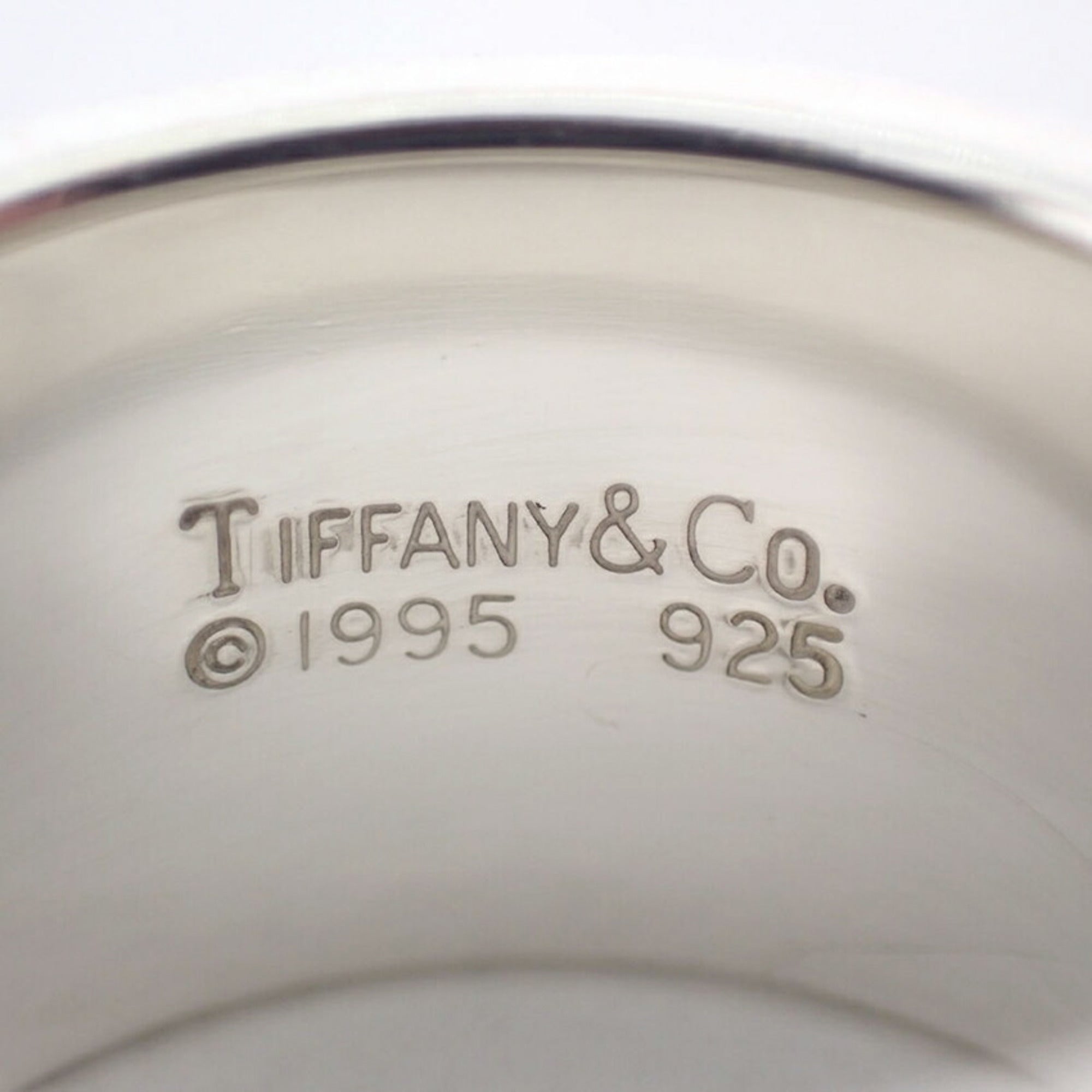 Tiffany Sterling Silver 925 Band Ring (Pre-Owned)