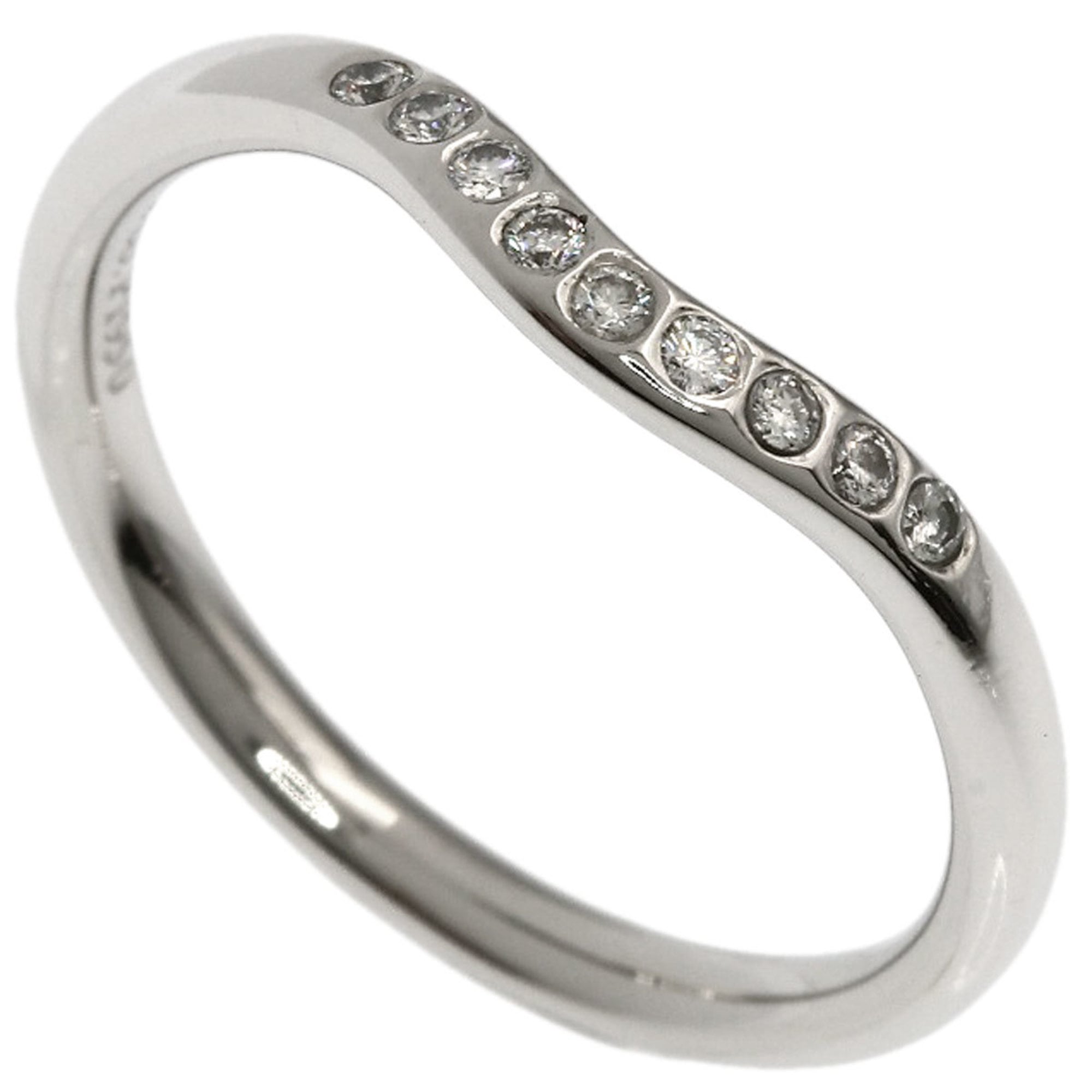 Tiffany Platinum 950 Band Ring (Pre-Owned)