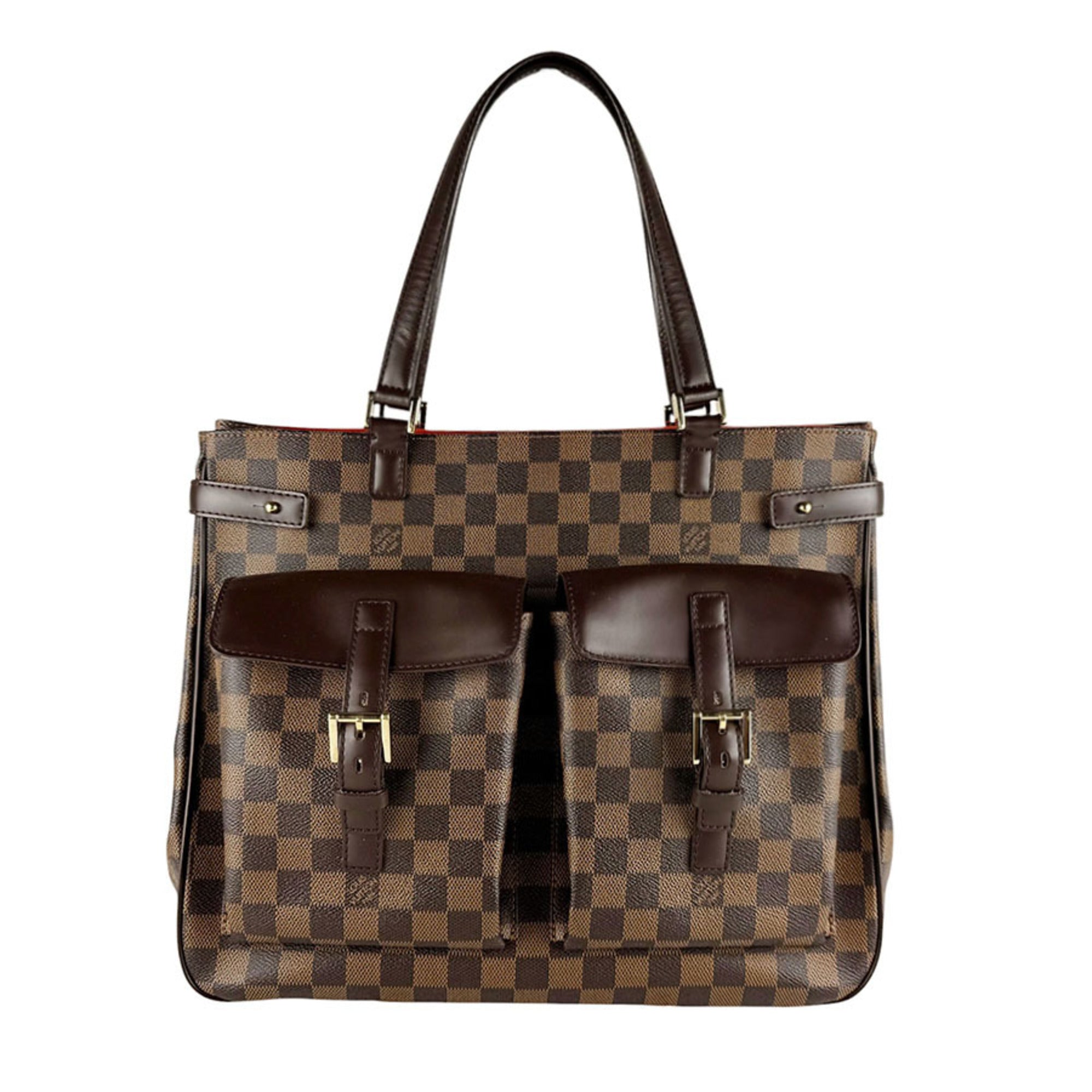Louis Vuitton Damier Canvas Ebene Damier Canvas Handbag (Pre-Owned)