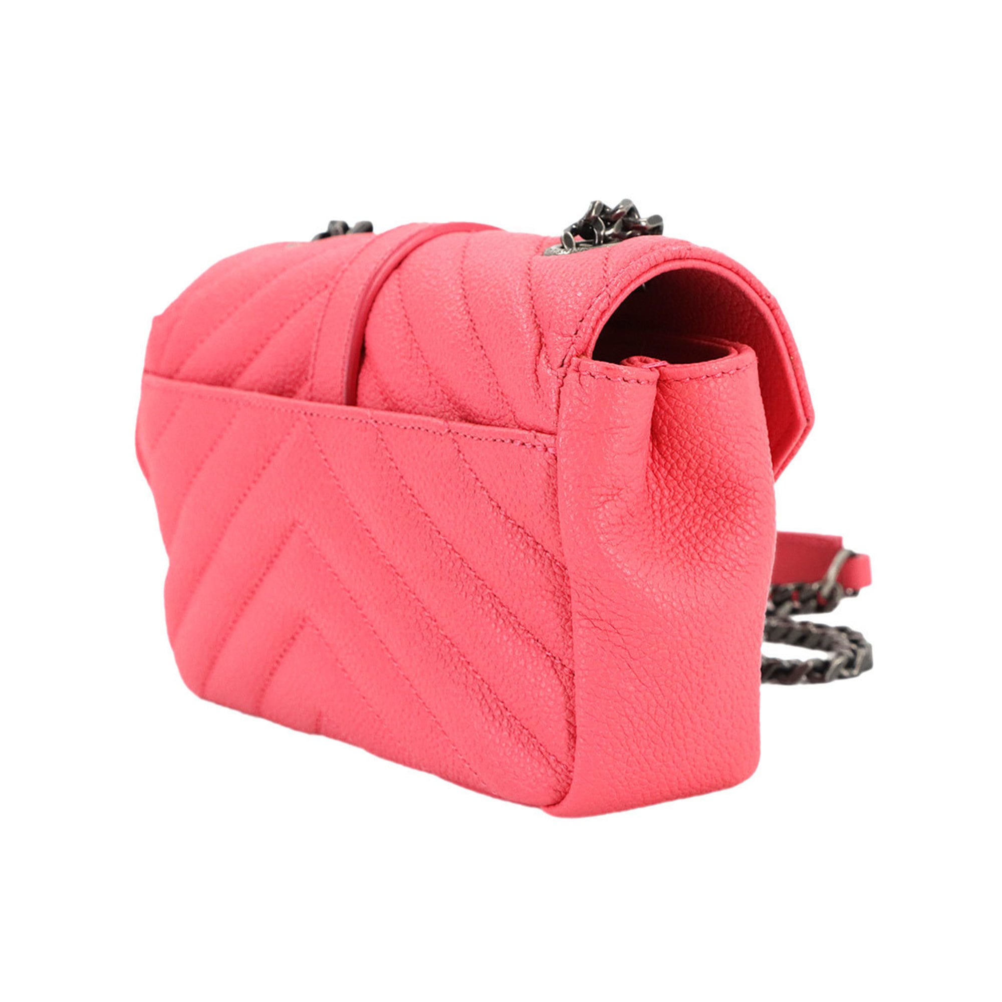 Saint Laurent Pink Leather Shoulder Bag (Pre-Owned)