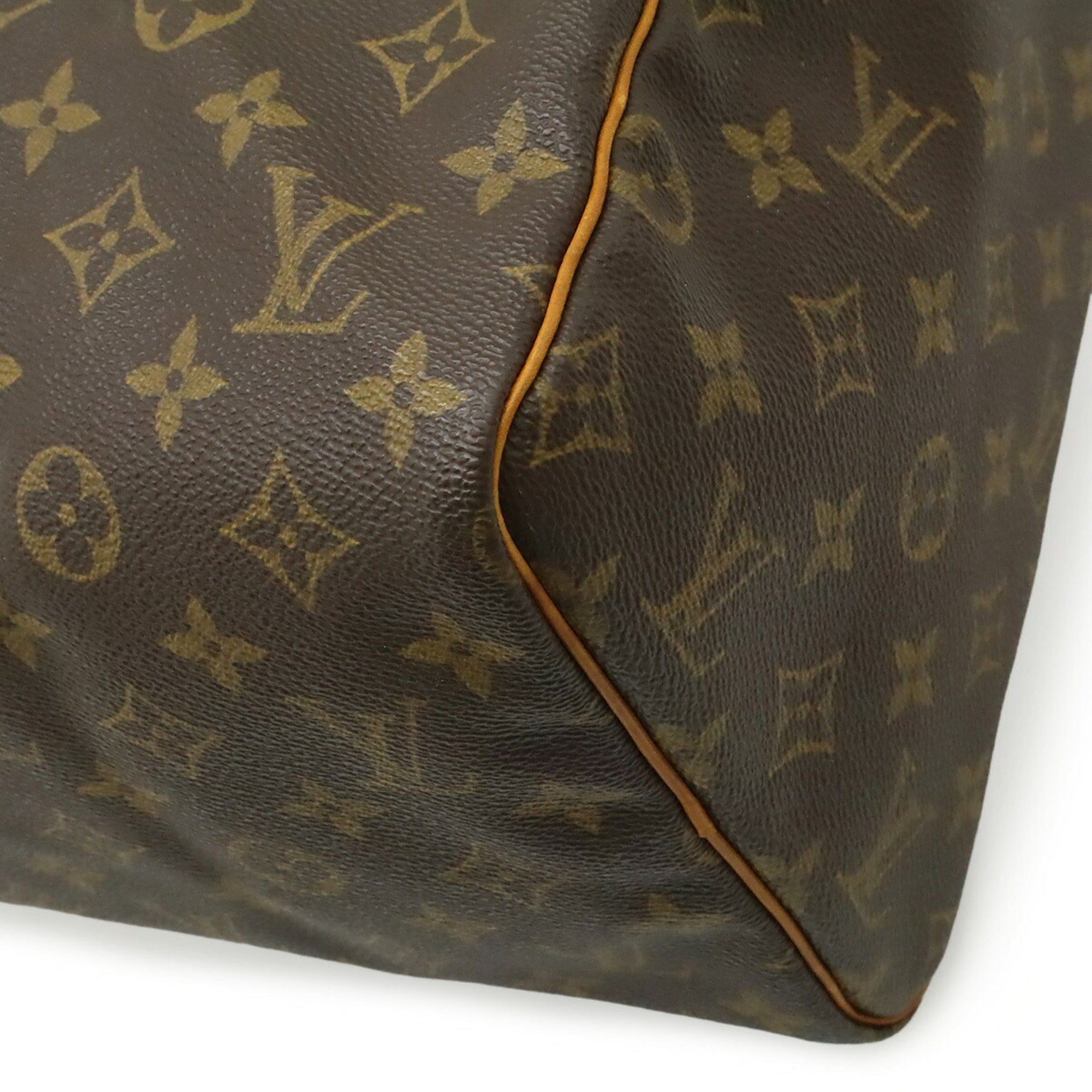 Louis Vuitton Brown Monogram Canvas Pvc Coated Canvas Handbag (Pre-Owned)