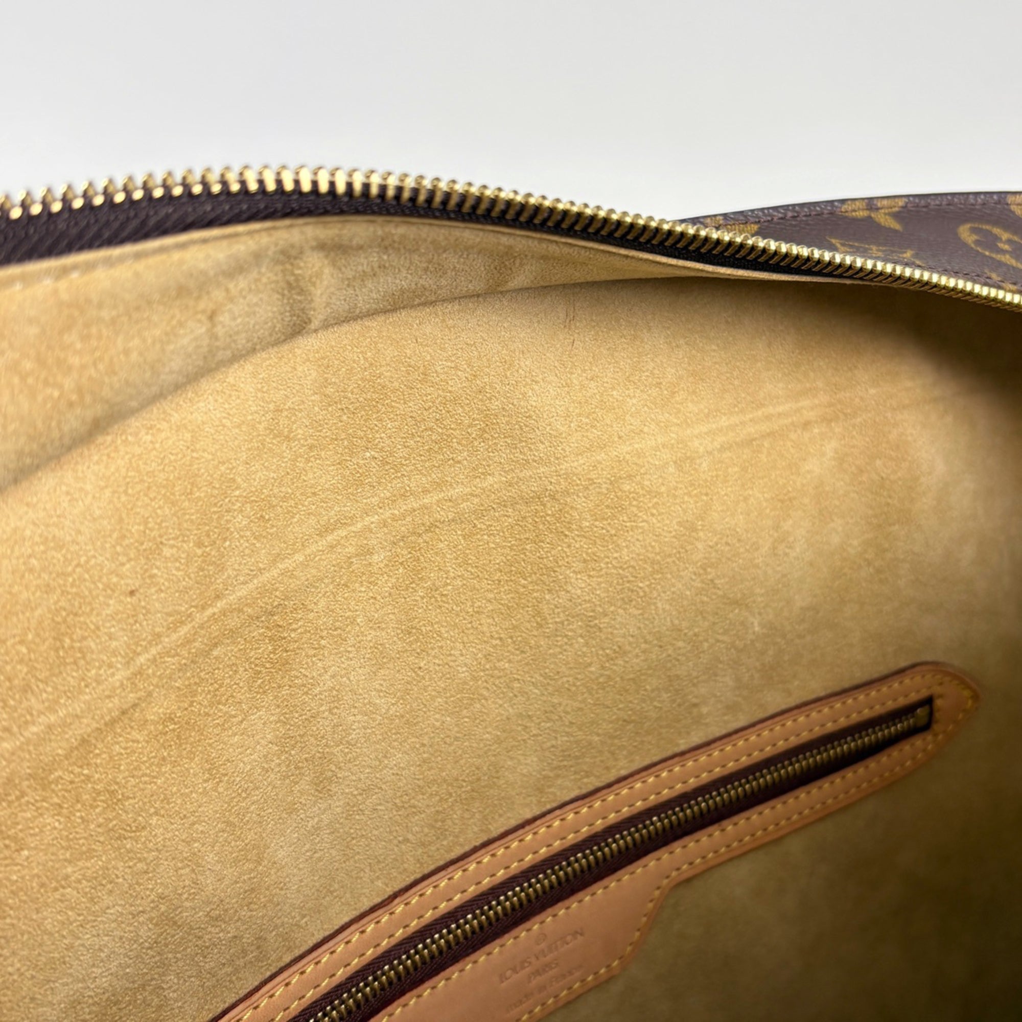 Louis Vuitton Brown Monogram Shoulder Bag Tote Bag (Pre-Owned)