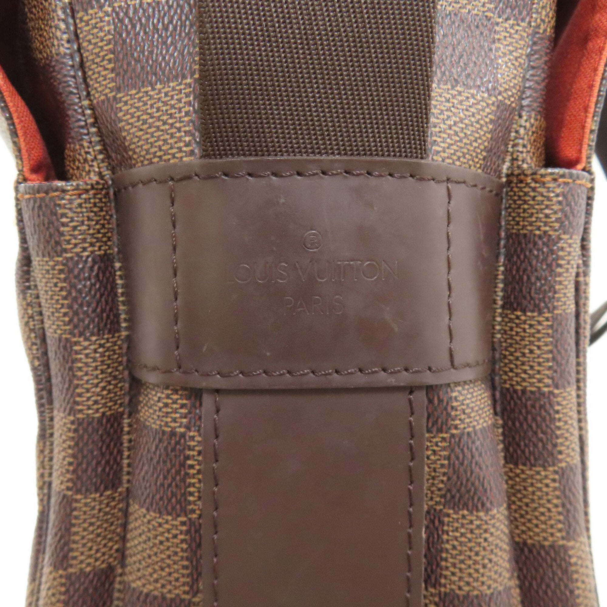 Louis Vuitton Damier Canvas Ebene Damier Canvas Shoulder Bag (Pre-Owned)