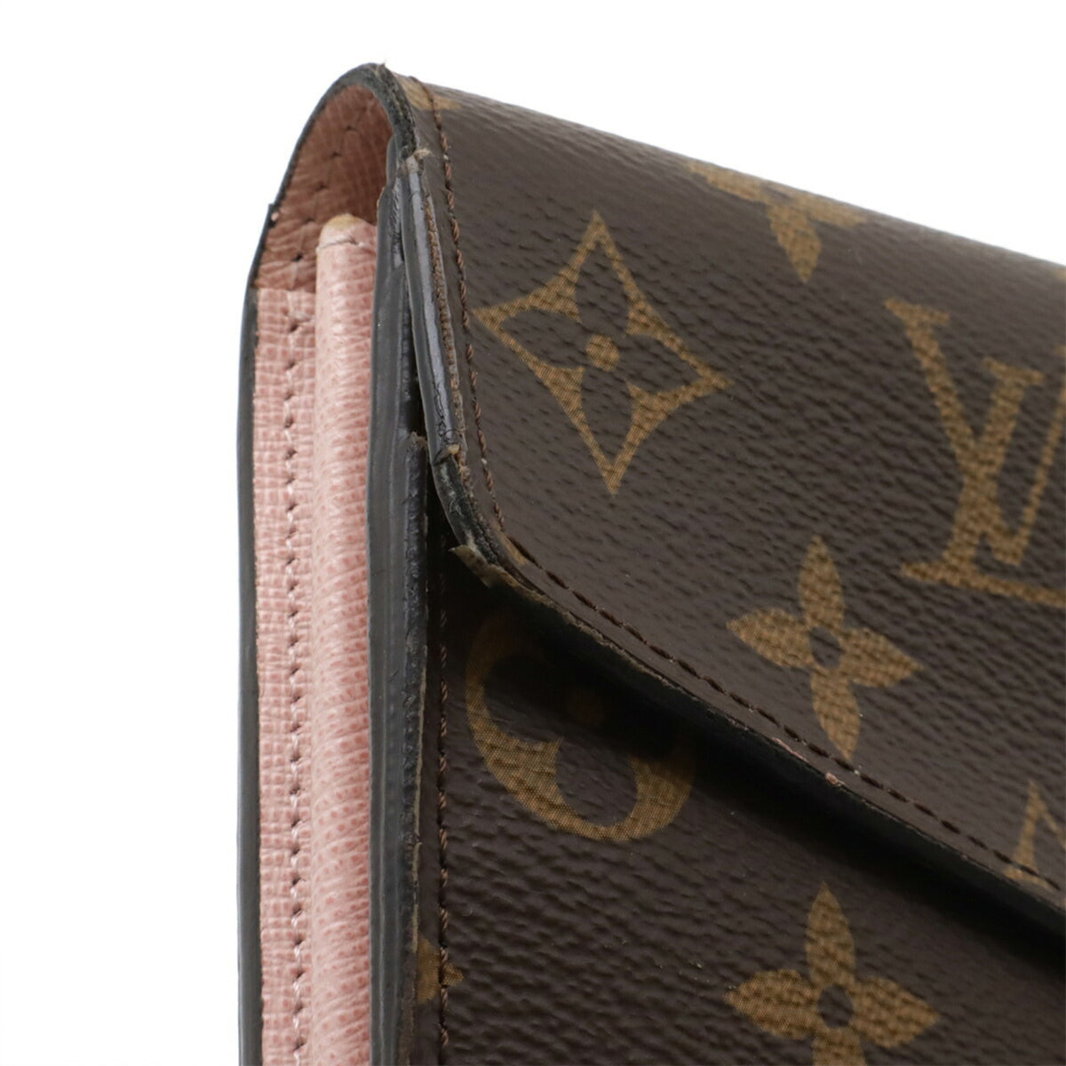 Louis Vuitton Rose Ballerine Monogram Pvc Long Wallet (Bi-Fold) (Pre-Owned)