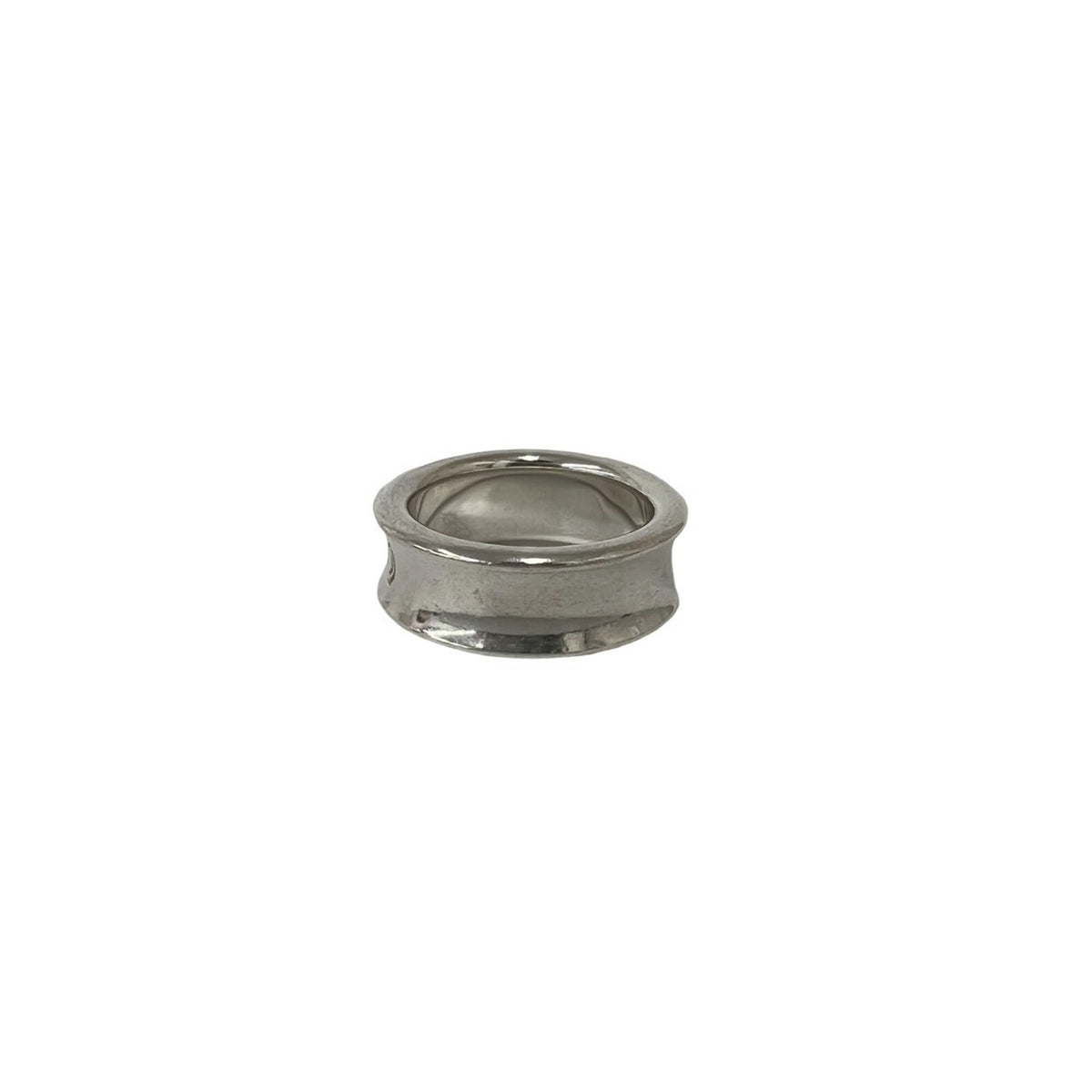Tiffany Silver Silver 925 Band Ring (Pre-Owned)