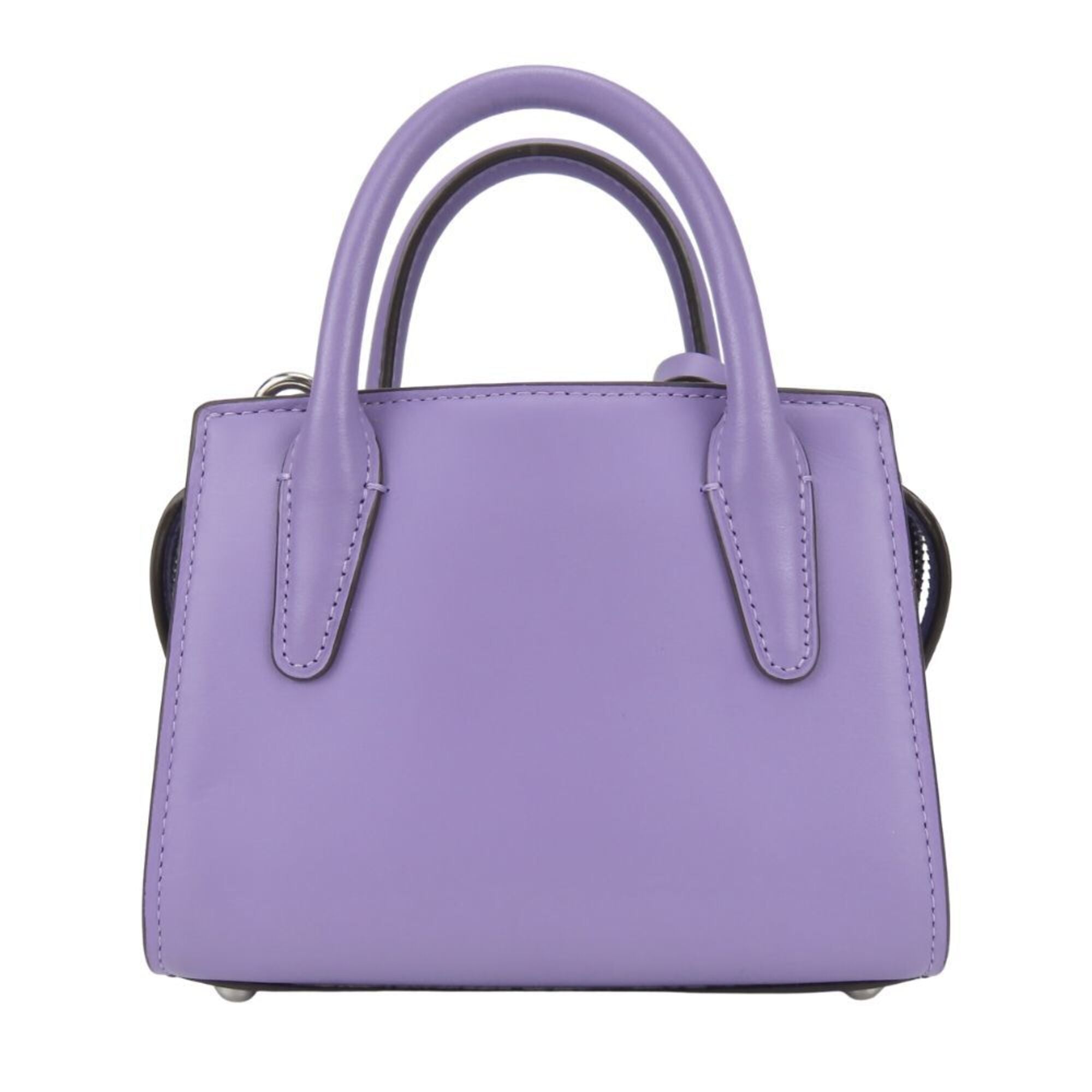 Coach Purple Leather Handbag (Pre-Owned)