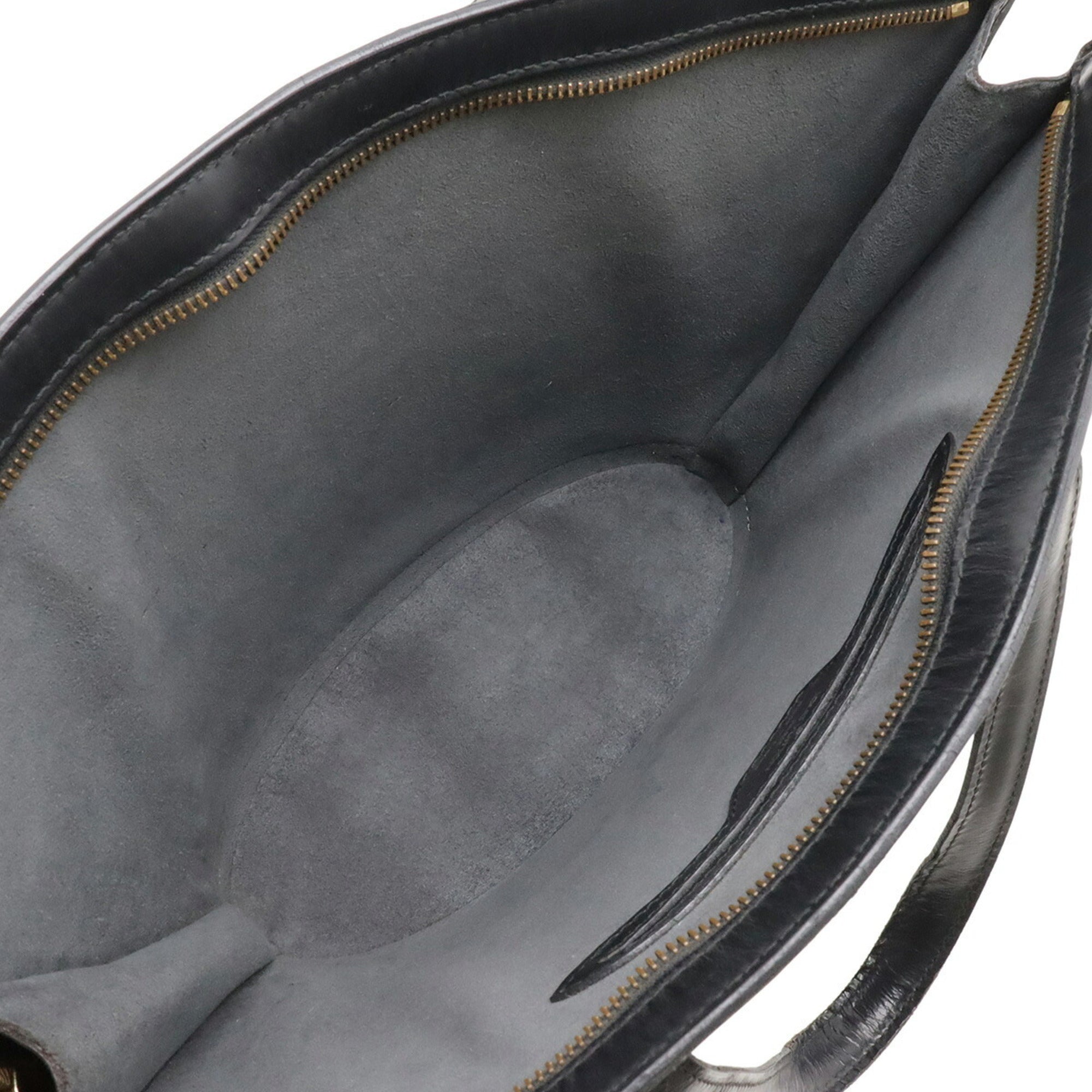 Louis Vuitton Black Galle Noir Epi Leather Handbag Tote Bag (Pre-Owned)