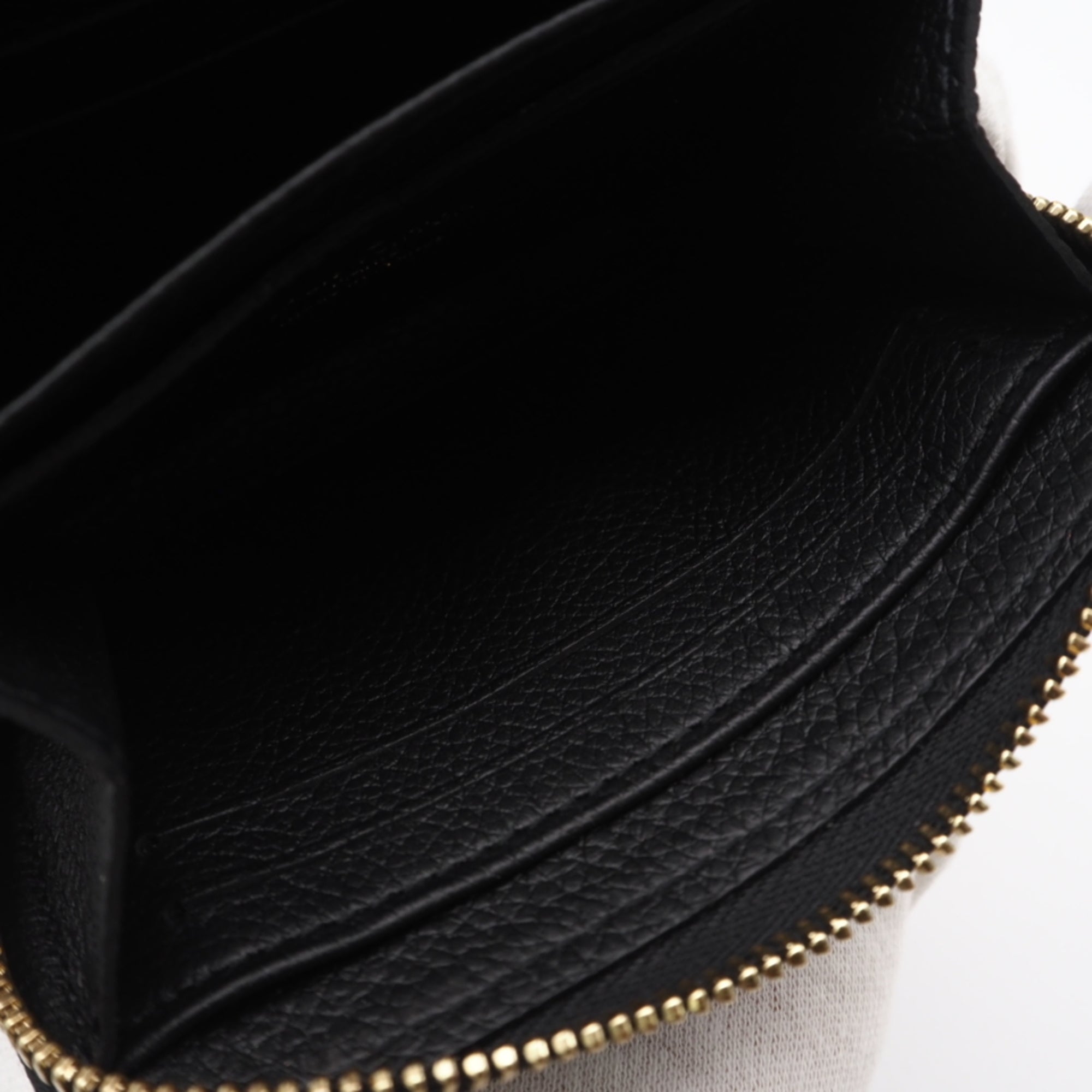 Louis Vuitton Monogram Empreinte Black Leather Coin Purse/Coin Case (Pre-Owned)