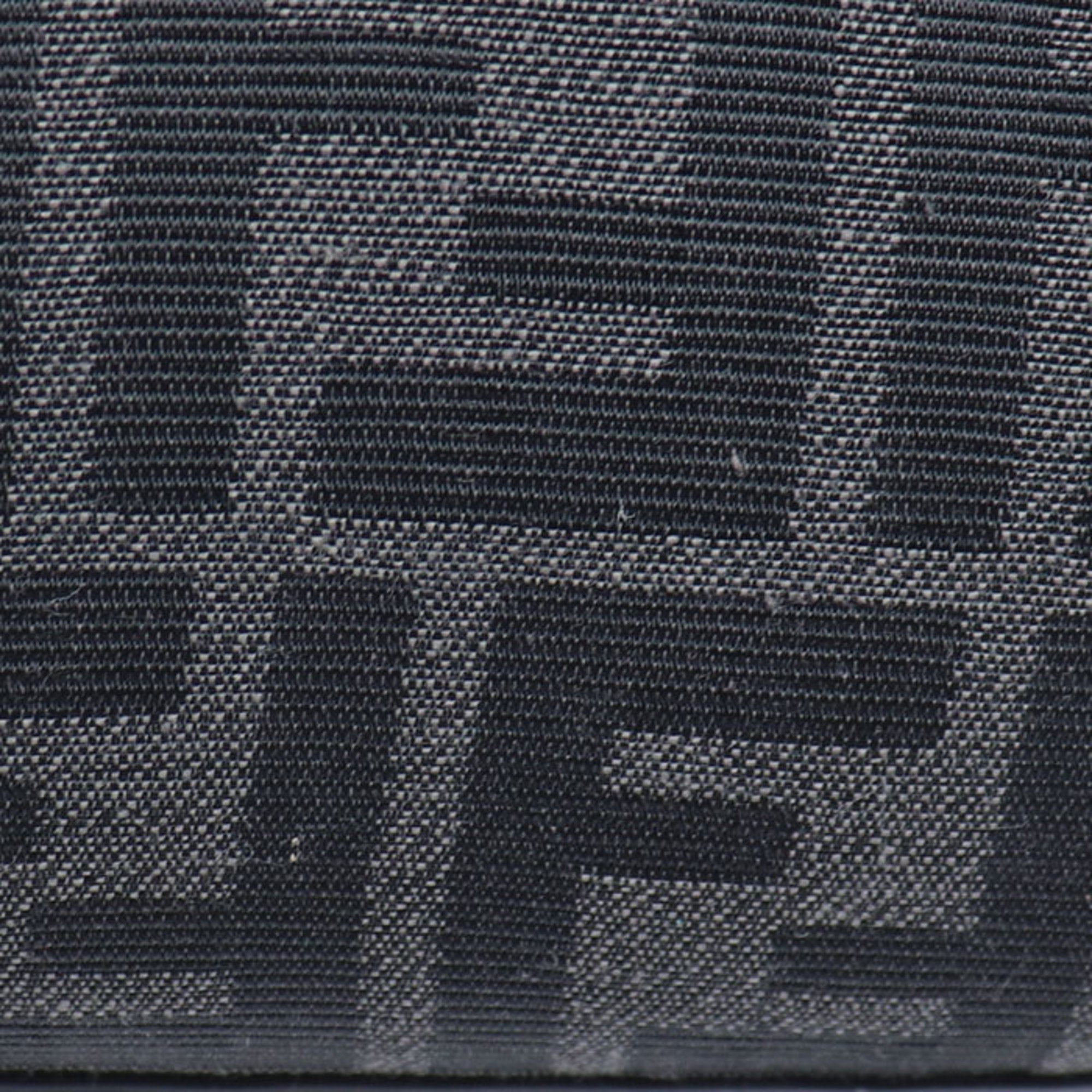 Fendi Black Canvas Leather Shoulder Bag (Pre-Owned)