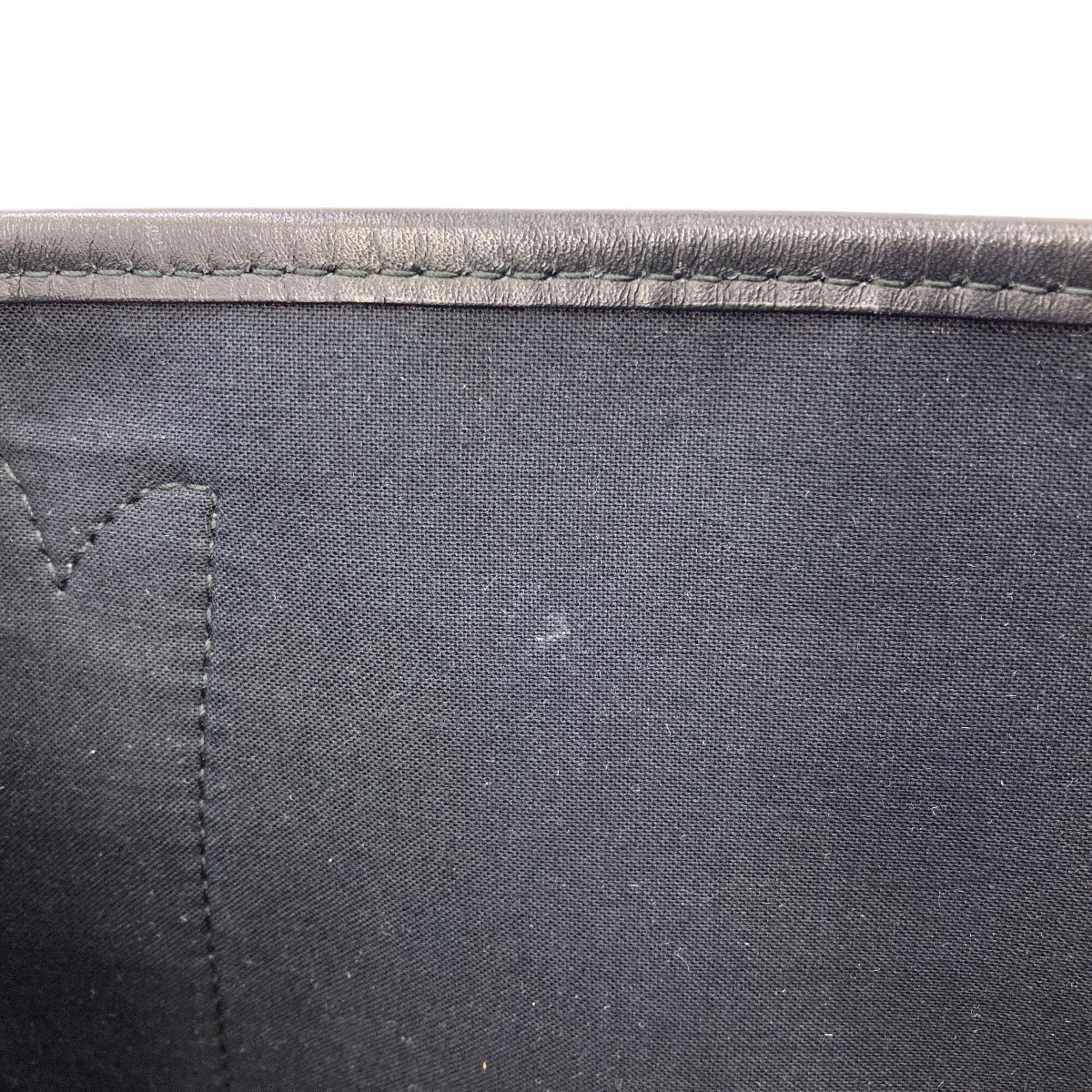 Balenciaga Black Canvas Handbag Pouch (Pre-Owned)