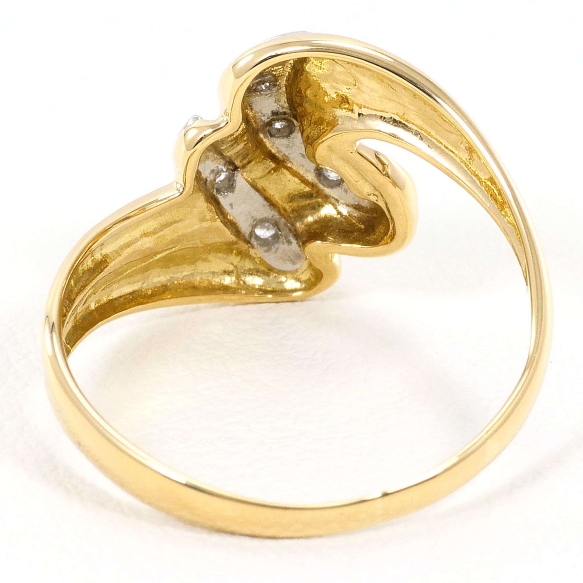 Unbranded Platinum Yellow Gold Yellow Gold (18K) Platinum 900 Band Ring (Pre-Owned)