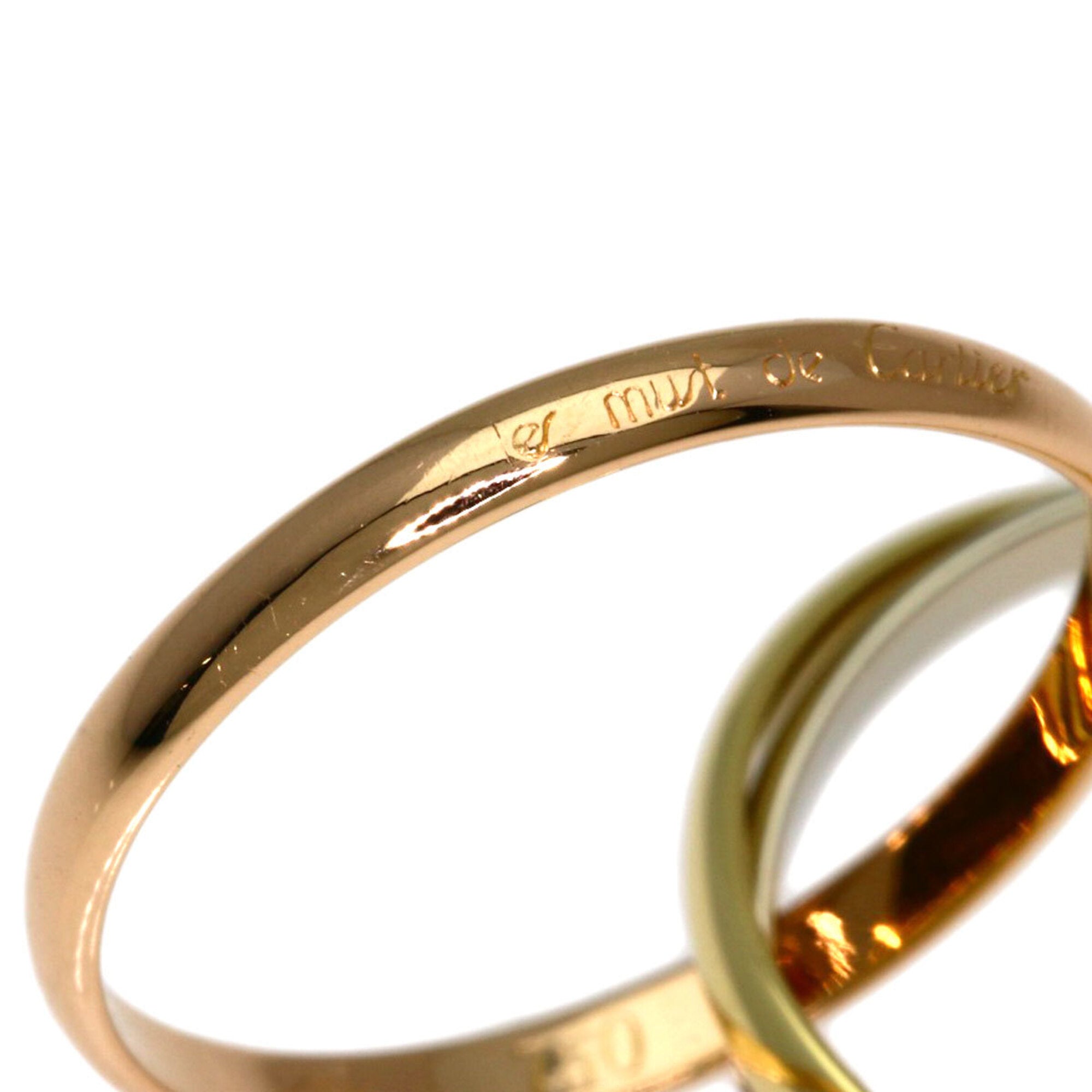 Cartier Yellow Gold (18K) Pink Gold (18K) White Gold (18K) Band Ring (Pre-Owned)
