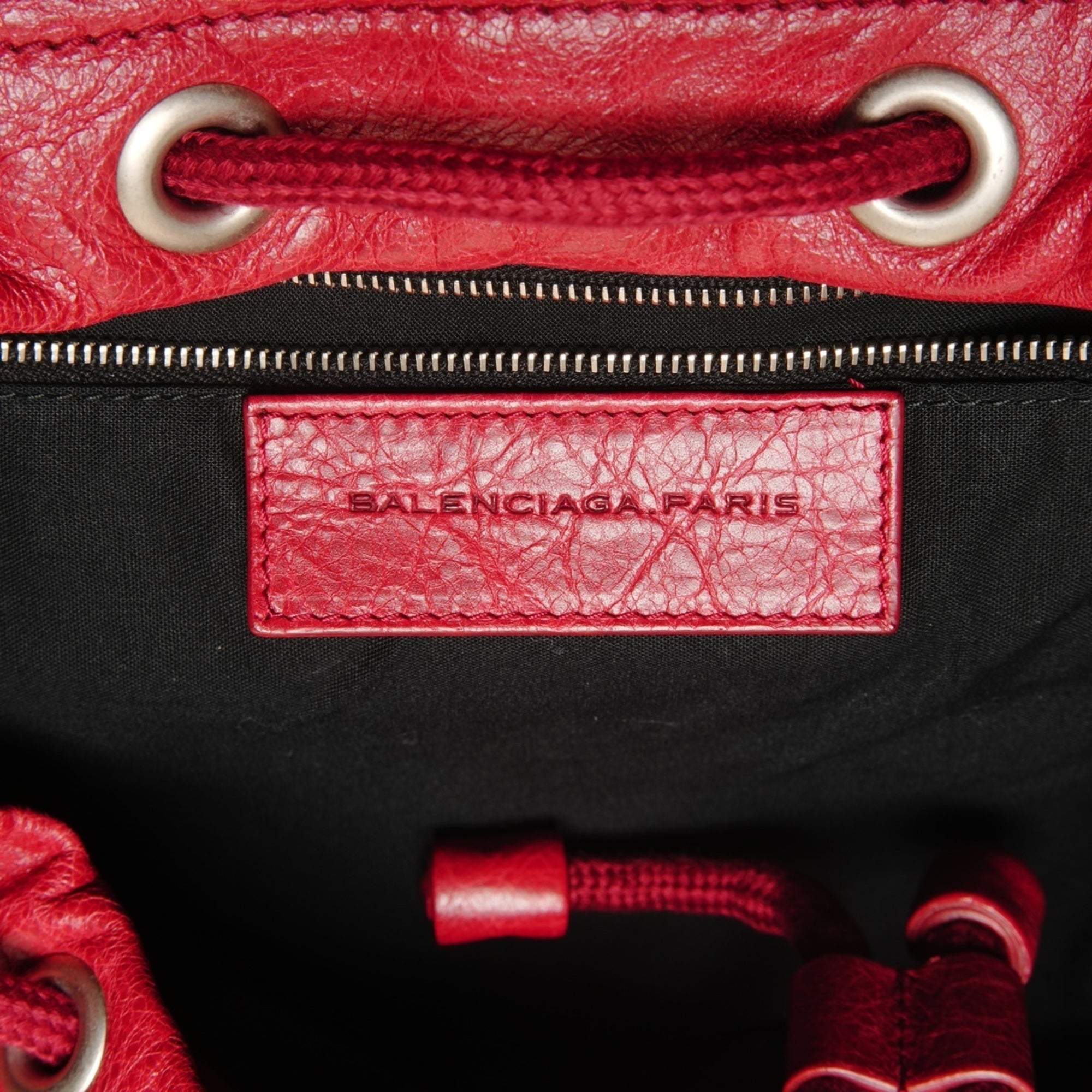 Balenciaga Red Color Backpack (Pre-Owned)