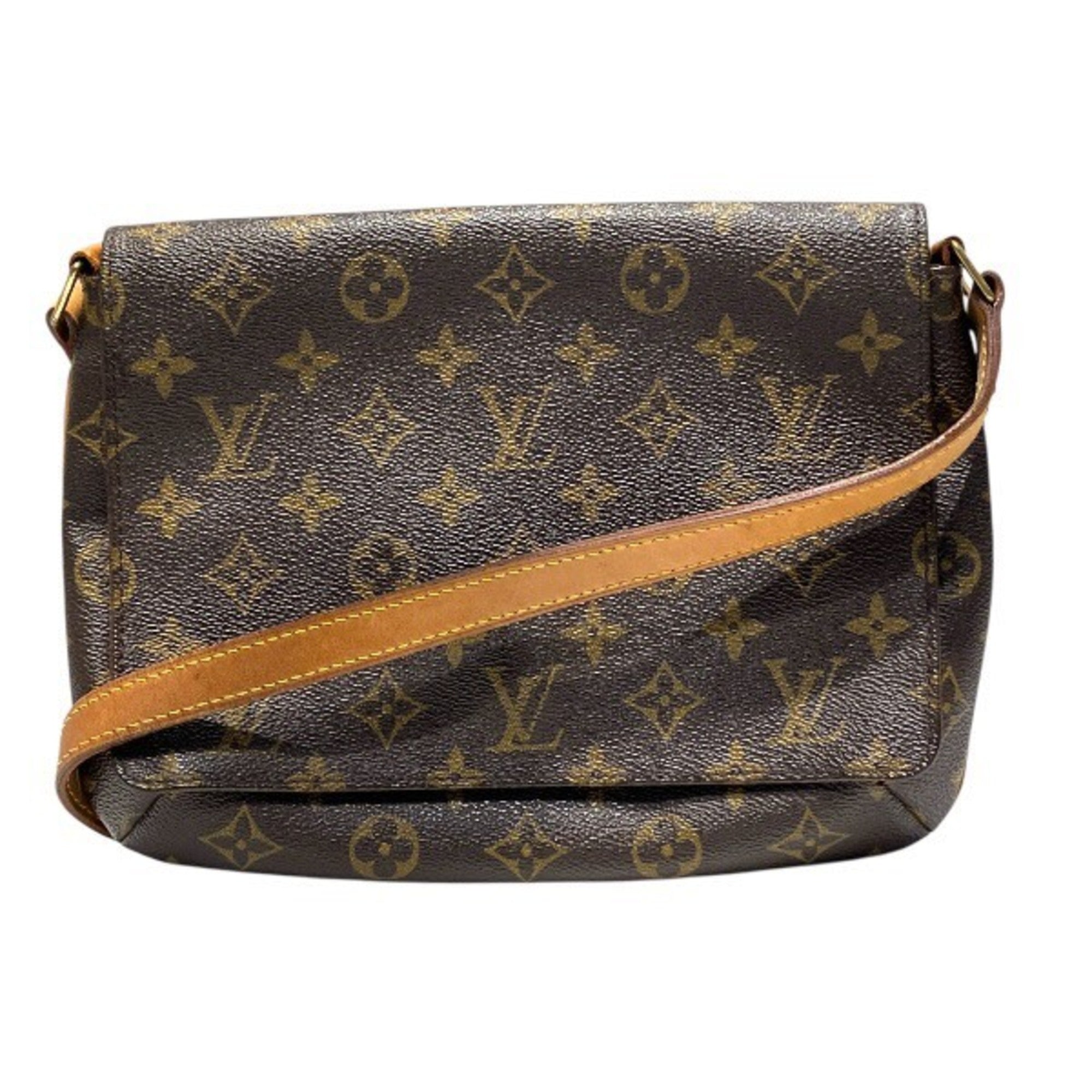 Louis Vuitton Brown Monogram Handbag Shoulder Bag (Pre-Owned)