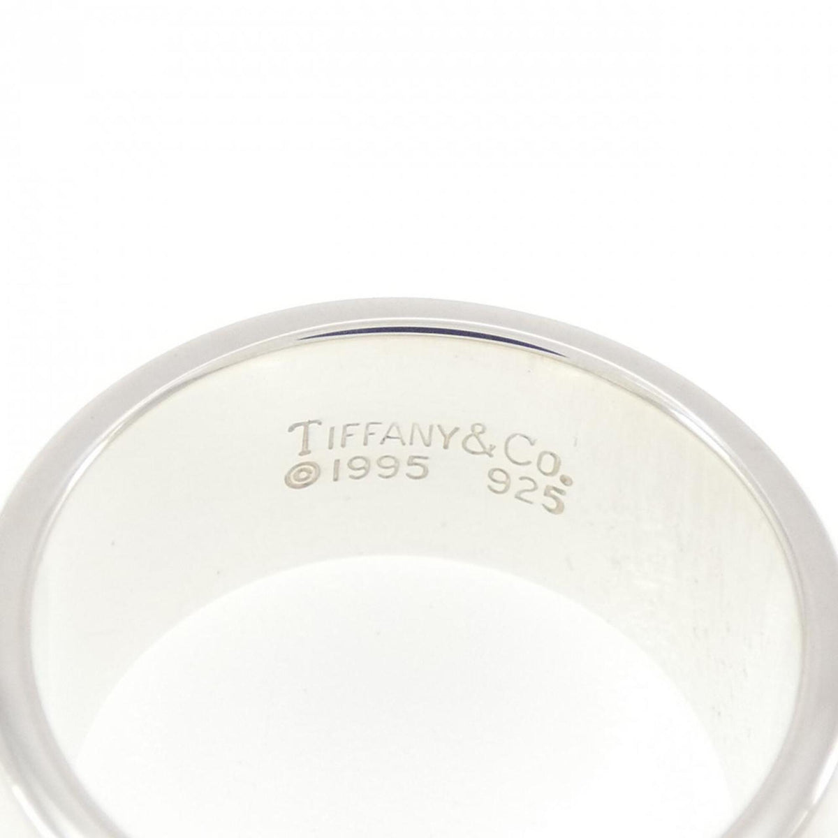 Tiffany Silver 925 Band Ring (Pre-Owned)