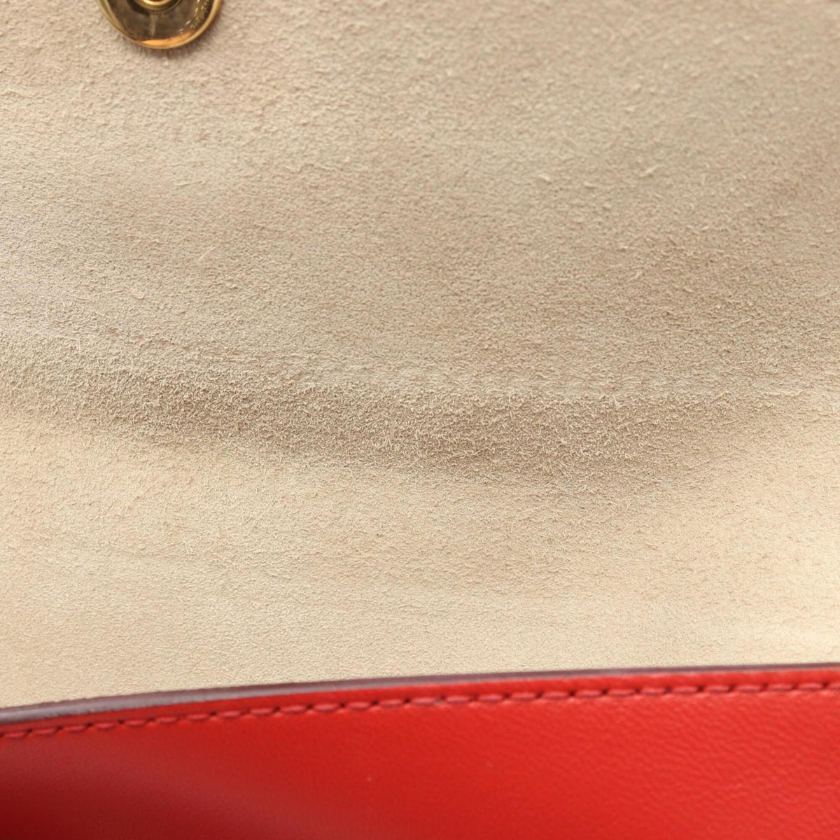 Chloé Red Color Leather Shoulder Bag (Pre-Owned)