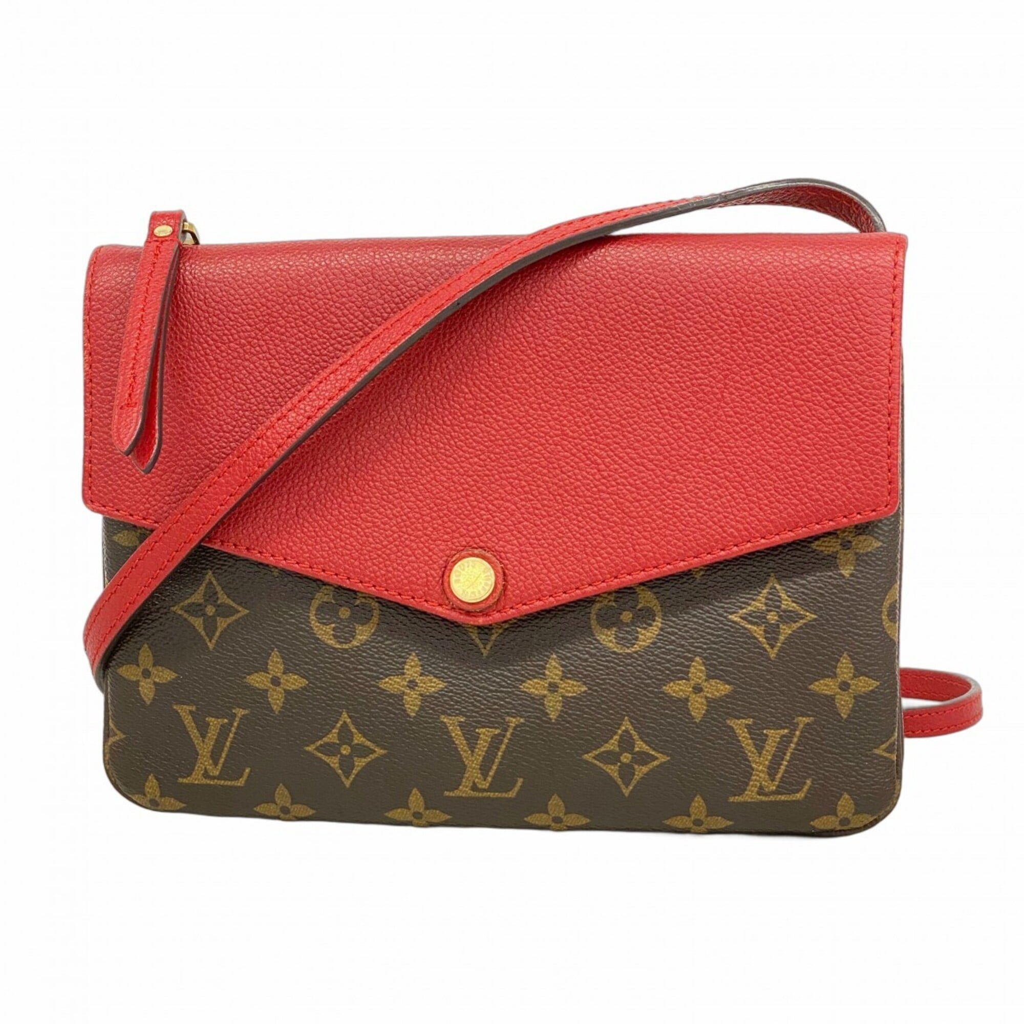 Louis Vuitton Brown Cerise Shoulder Bag (Pre-Owned)