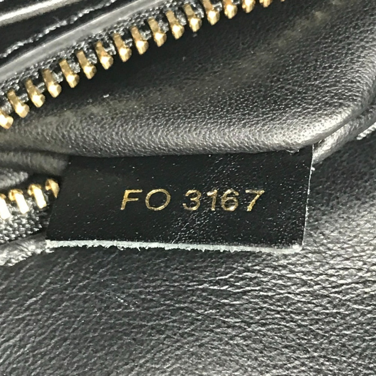 Louis Vuitton Black Noir Leather Handbag Tote Bag (Pre-Owned)