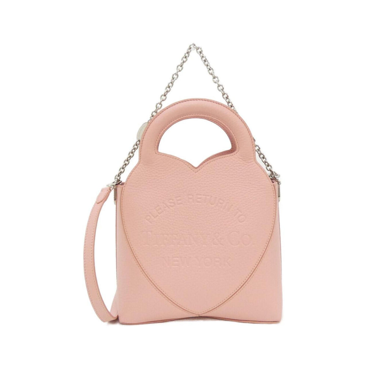 Tiffany Pink Leather Handbag (Pre-Owned)