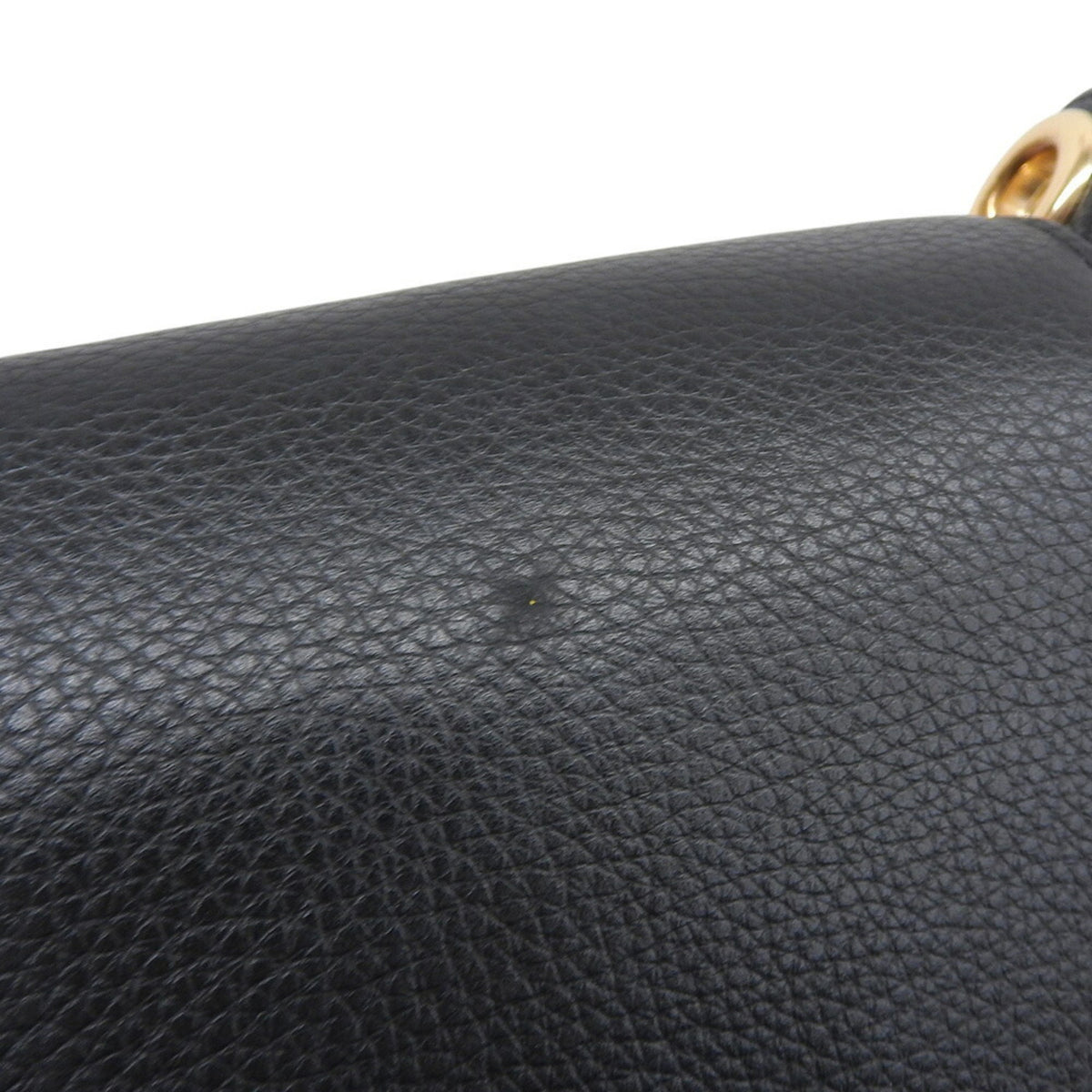 Coach Black Leather Shoulder Bag (Pre-Owned)